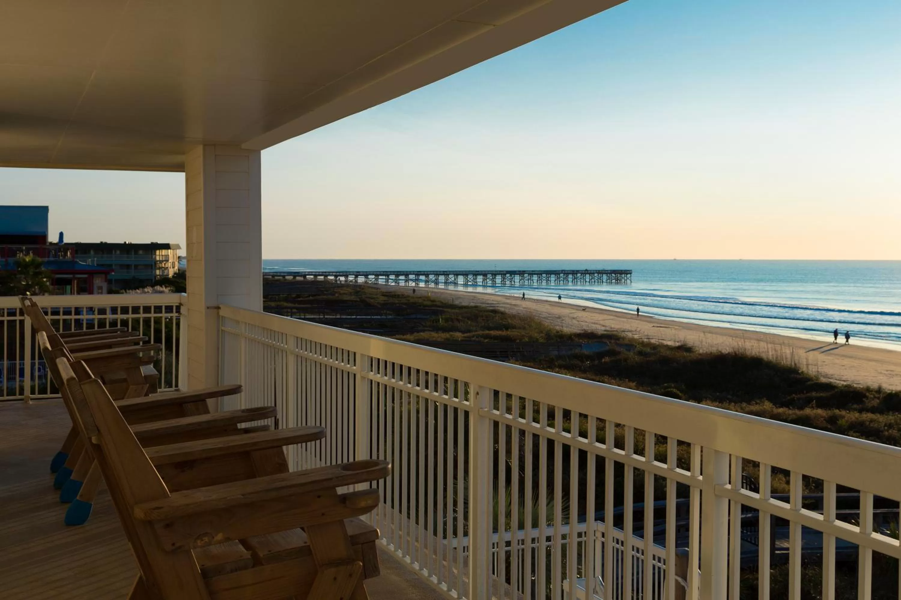 Balcony/Terrace in Seaside Inn - Isle of Palms