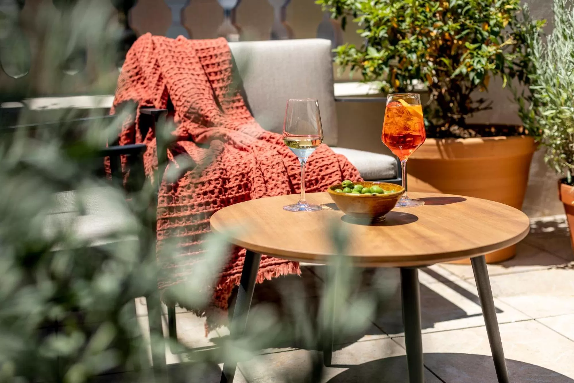 Balcony/Terrace in Hotel Casa Sagnier