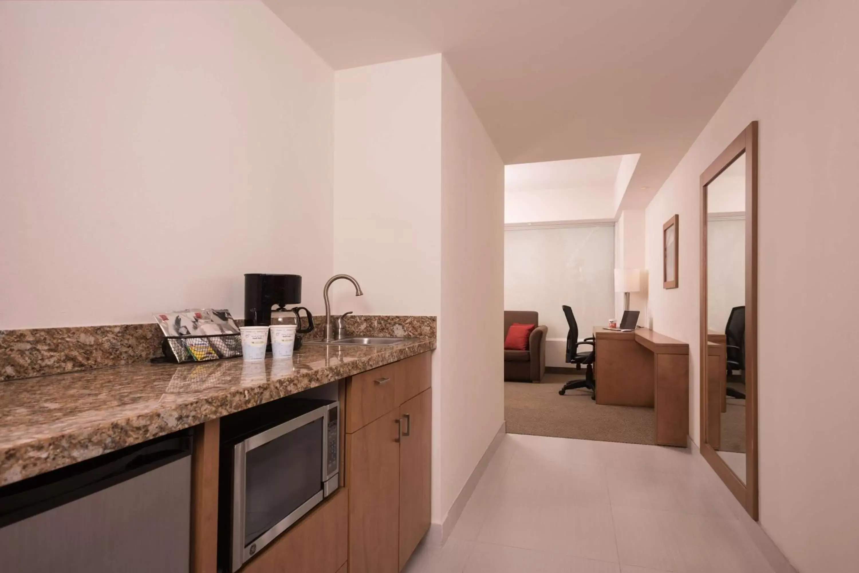 Kitchen or kitchenette, Kitchen/Kitchenette in Hampton by Hilton Guadalajara Expo