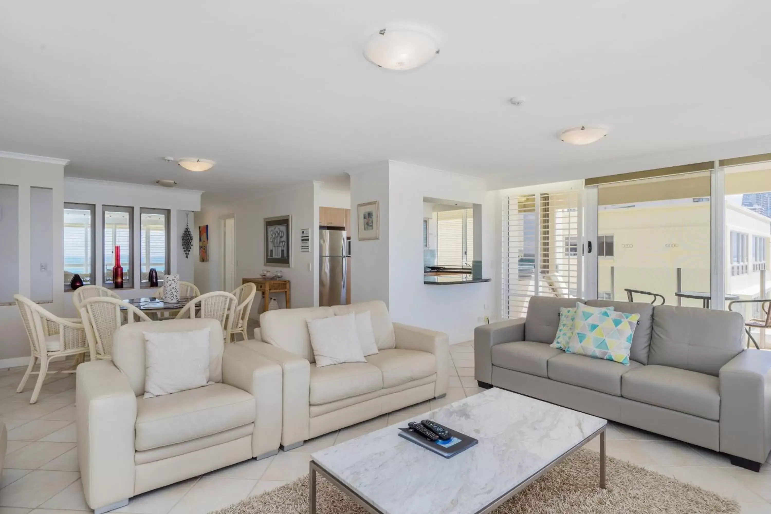 Living room, Seating Area in Dorchester On The Beach