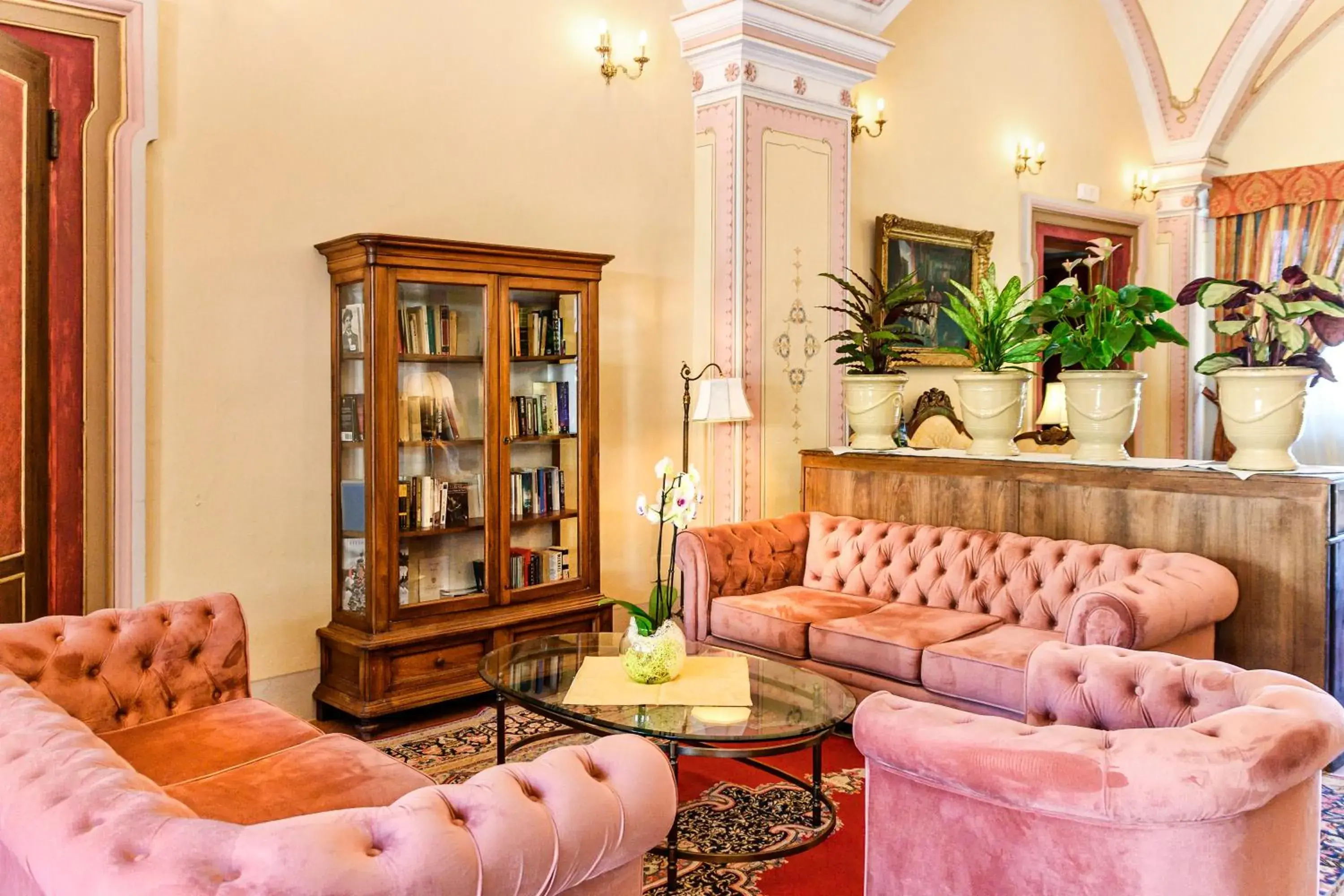 Lobby or reception, Seating Area in Hotel Villa San Michele