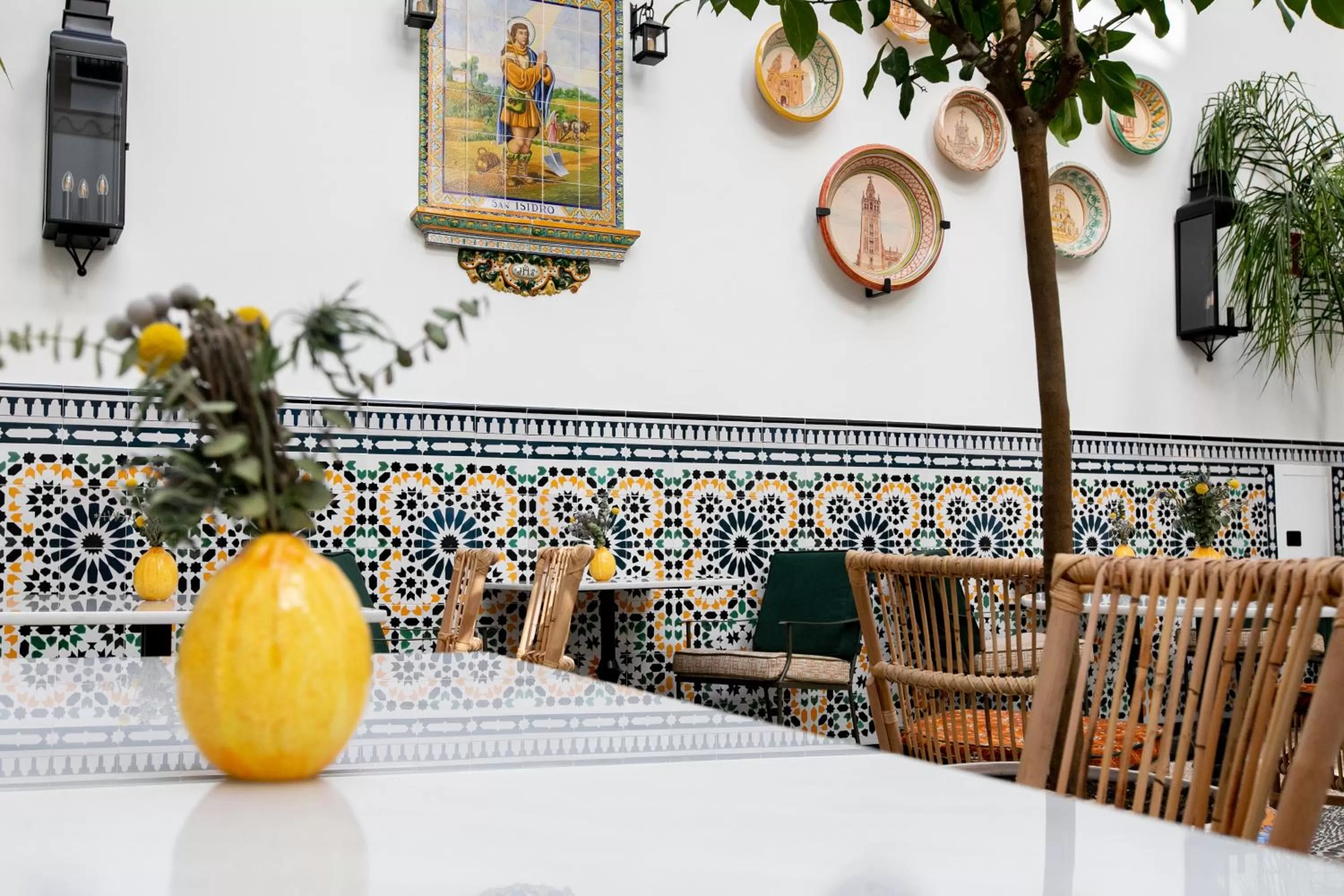 Patio in Hotel Casa Palacio Don Ramón