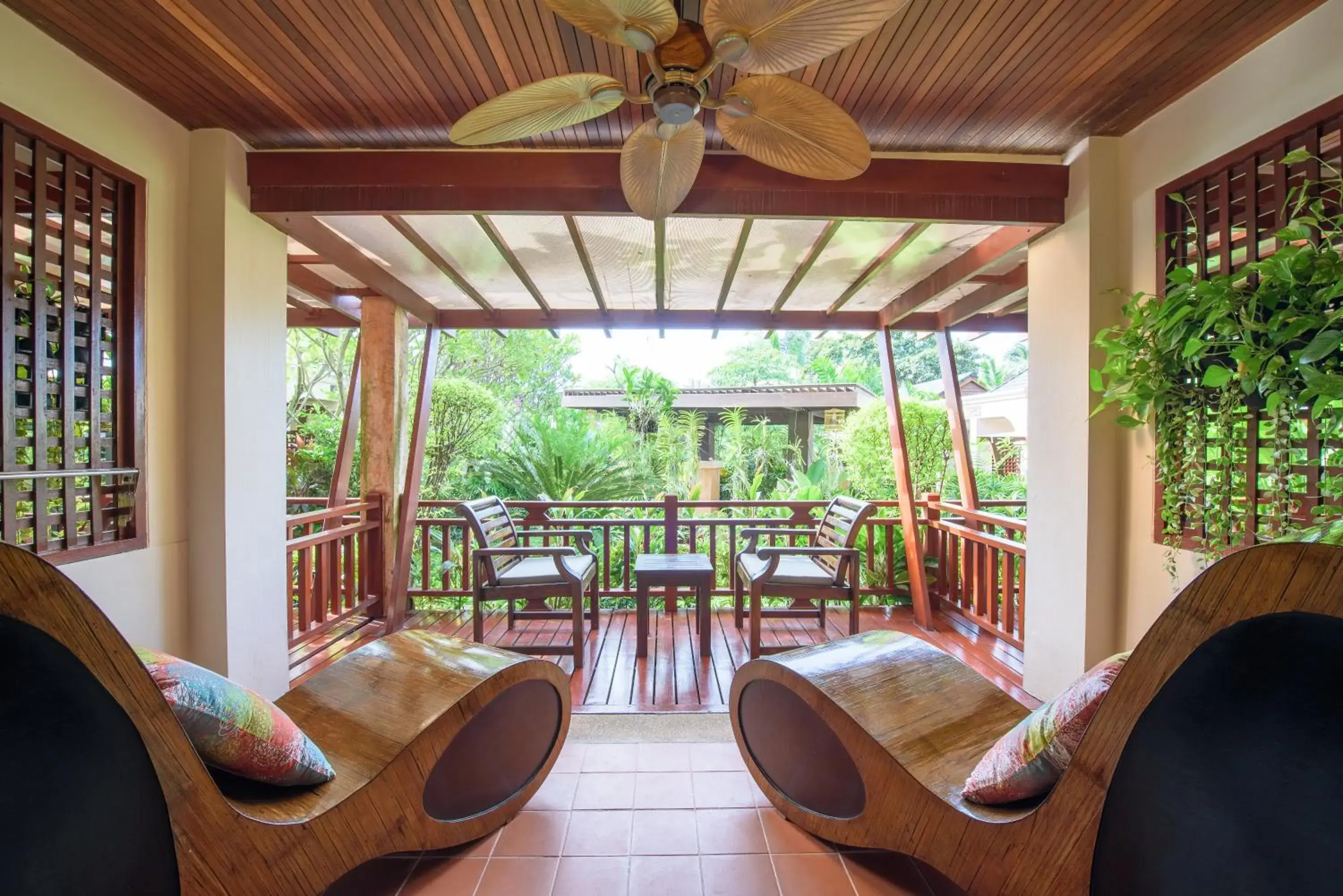 Balcony/Terrace, Seating Area in Samui Jasmine Resort - SHA Plus