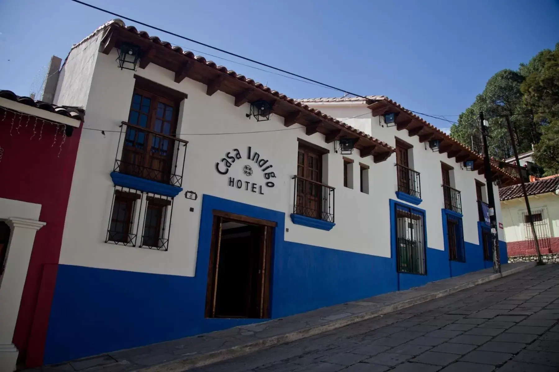 Property Building in Hotel Casa Índigo