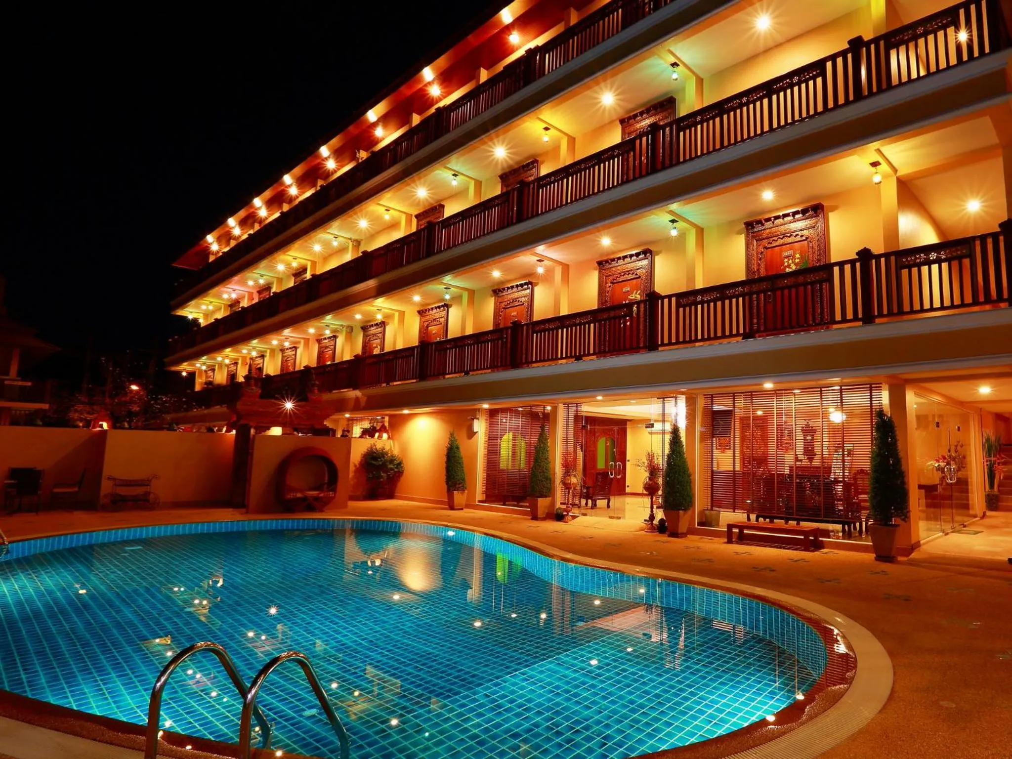 Facade/entrance in At Chiang Mai Hotel