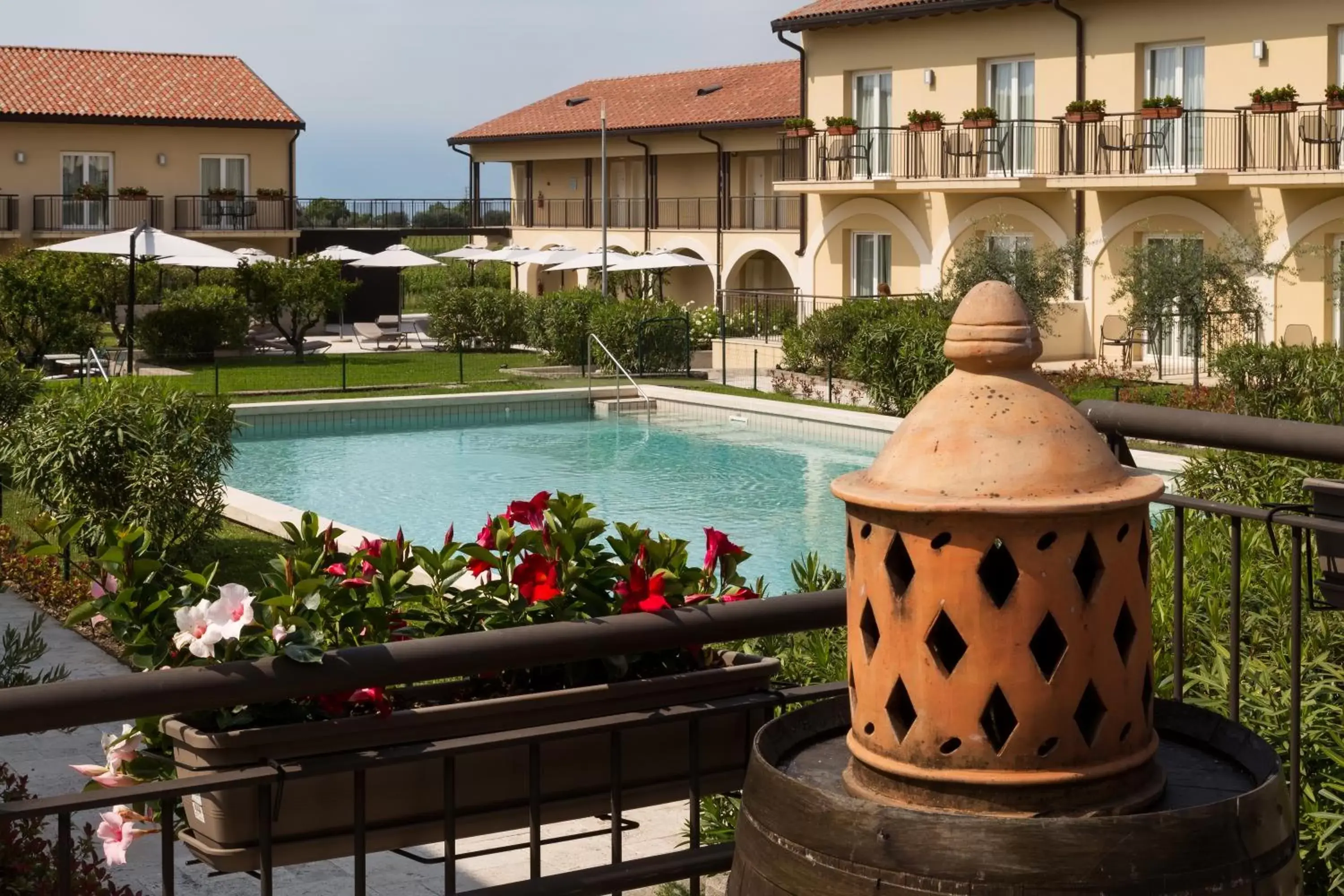 Swimming pool, Pool View in Leonardo Hotel Lago di Garda - Wellness and Spa