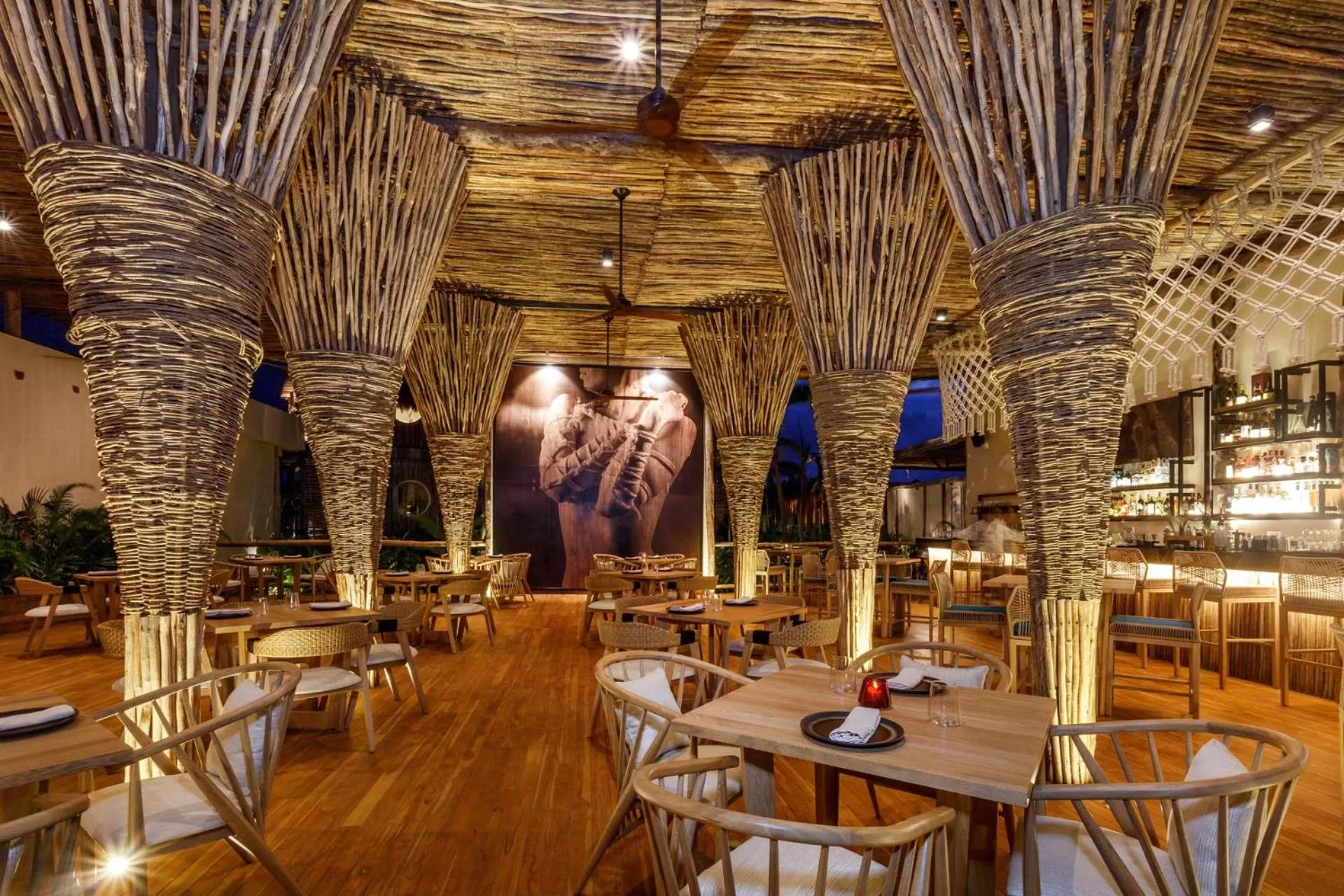 Restaurant/places to eat in Hotel Shibari - Restaurant & Cenote Club