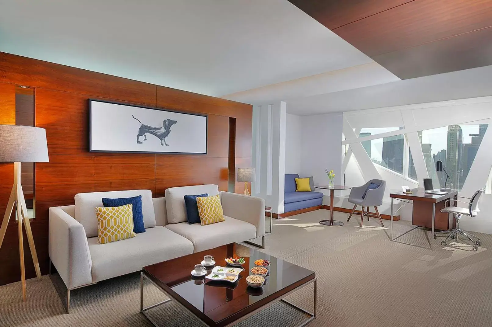 Living room, Seating Area in voco Dubai, an IHG Hotel