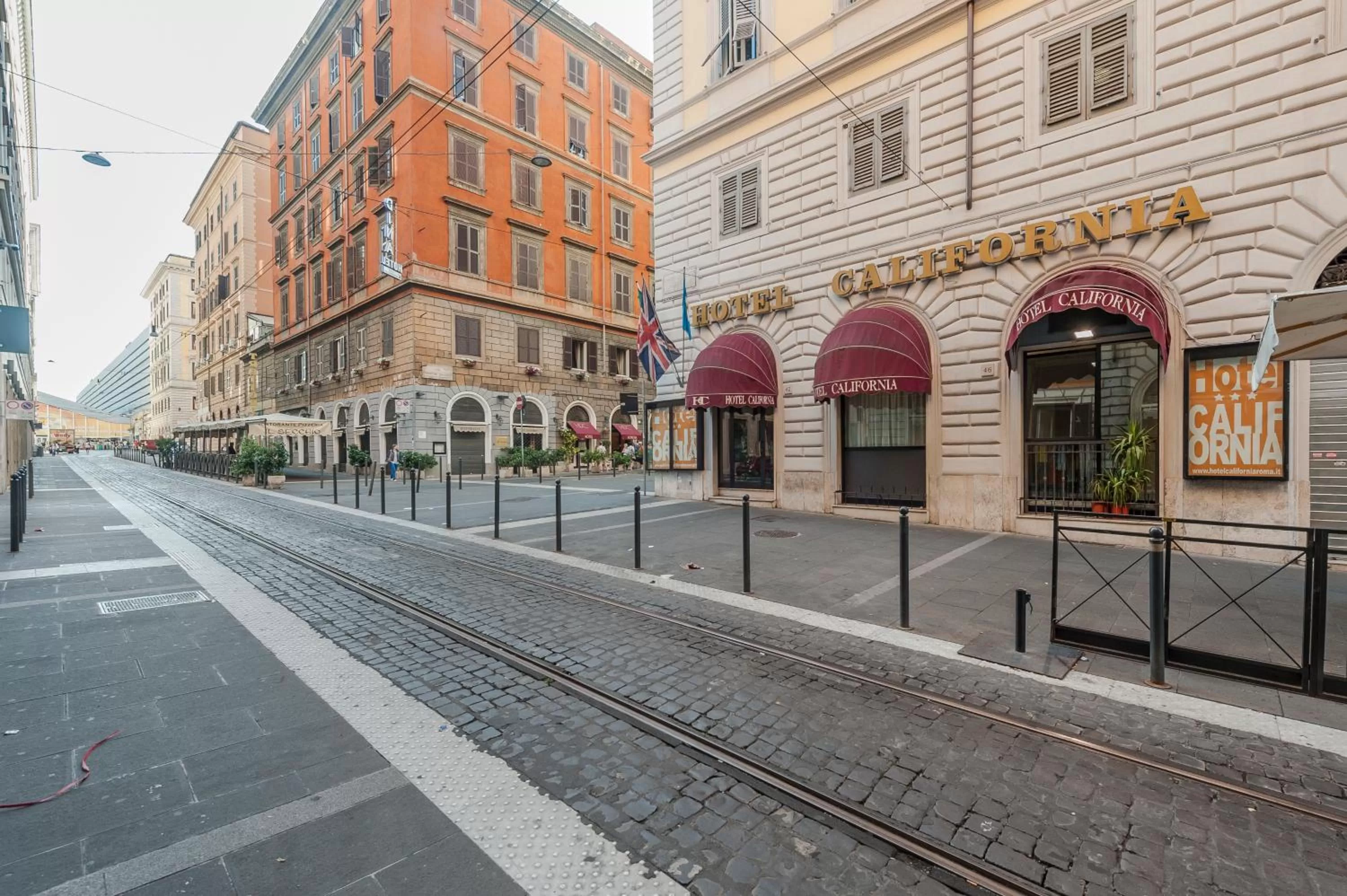 Street view in Hotel California