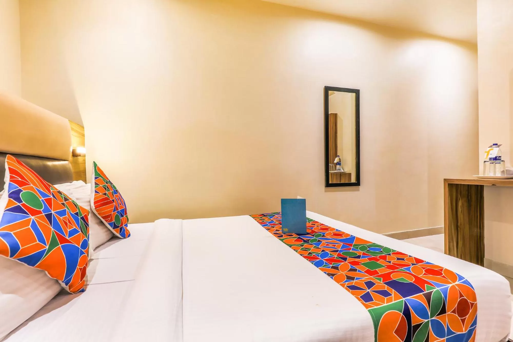 Bed in FabHotel Liwa International - Nr Mumbai International Airport