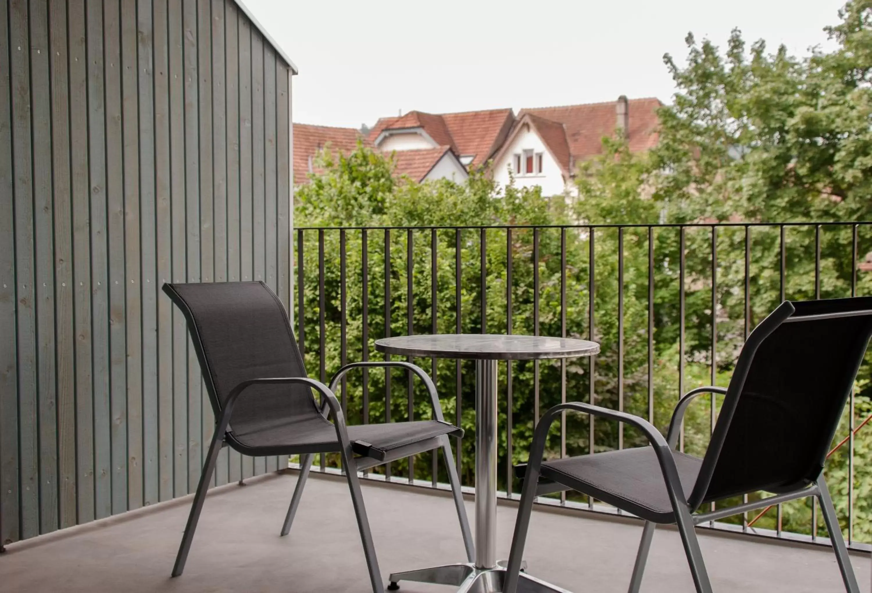 Balcony/Terrace in Hotel Traube Garni