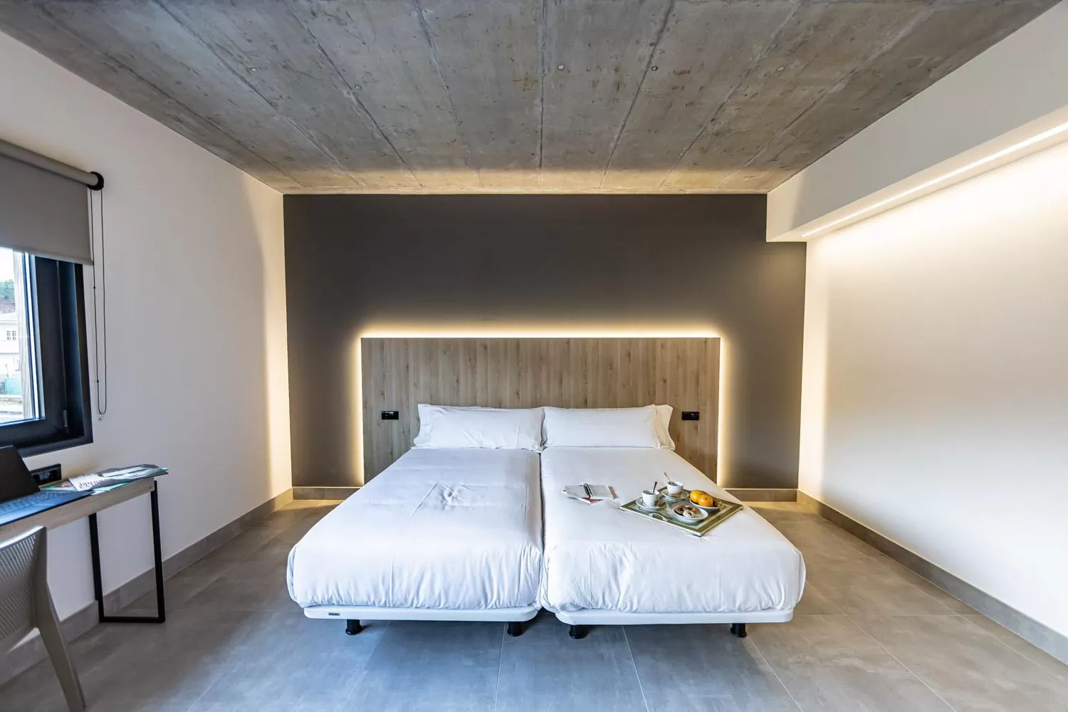 Bed in Hospedium Hotel Devalar Do Mar