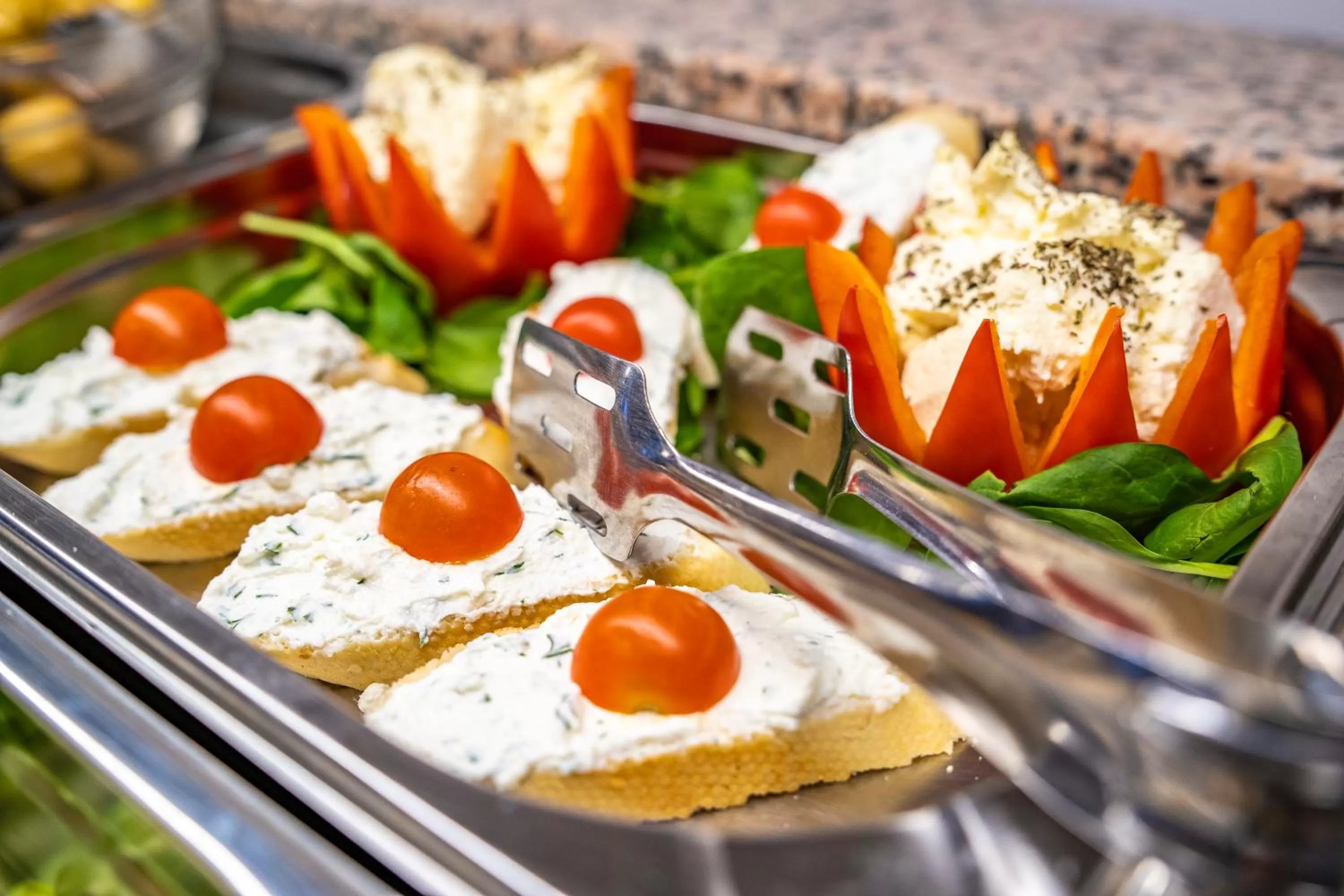 Food close-up in New Era Hotel Old Town Party Zone Bucharest- parking with fee nearby - NOT at the hotel !