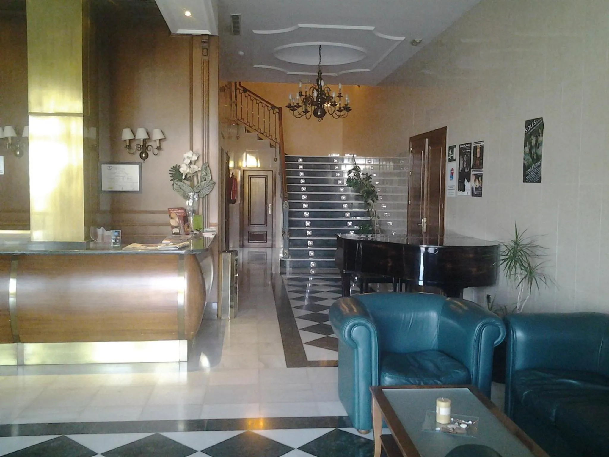 Lobby or reception in Hotel Lozano