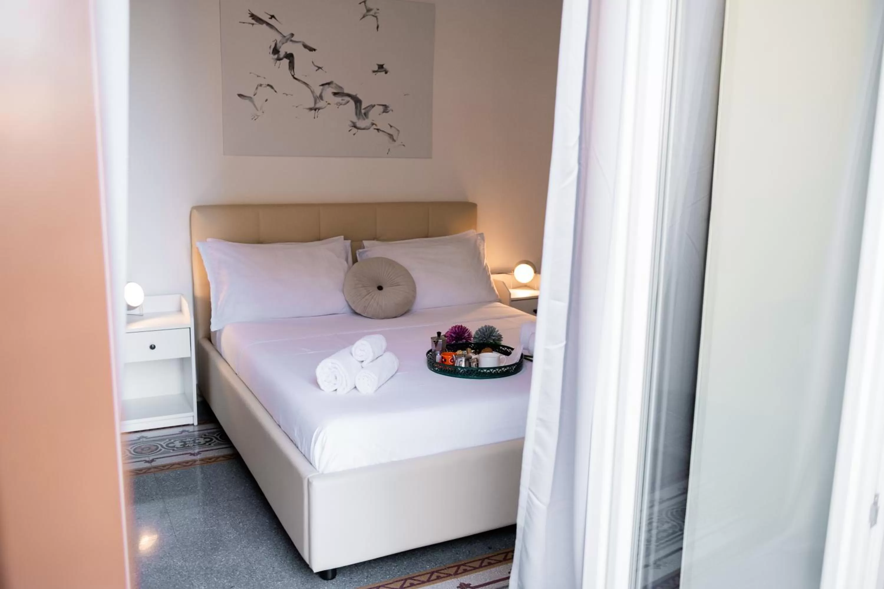 Bedroom, Bed in AUSA suites