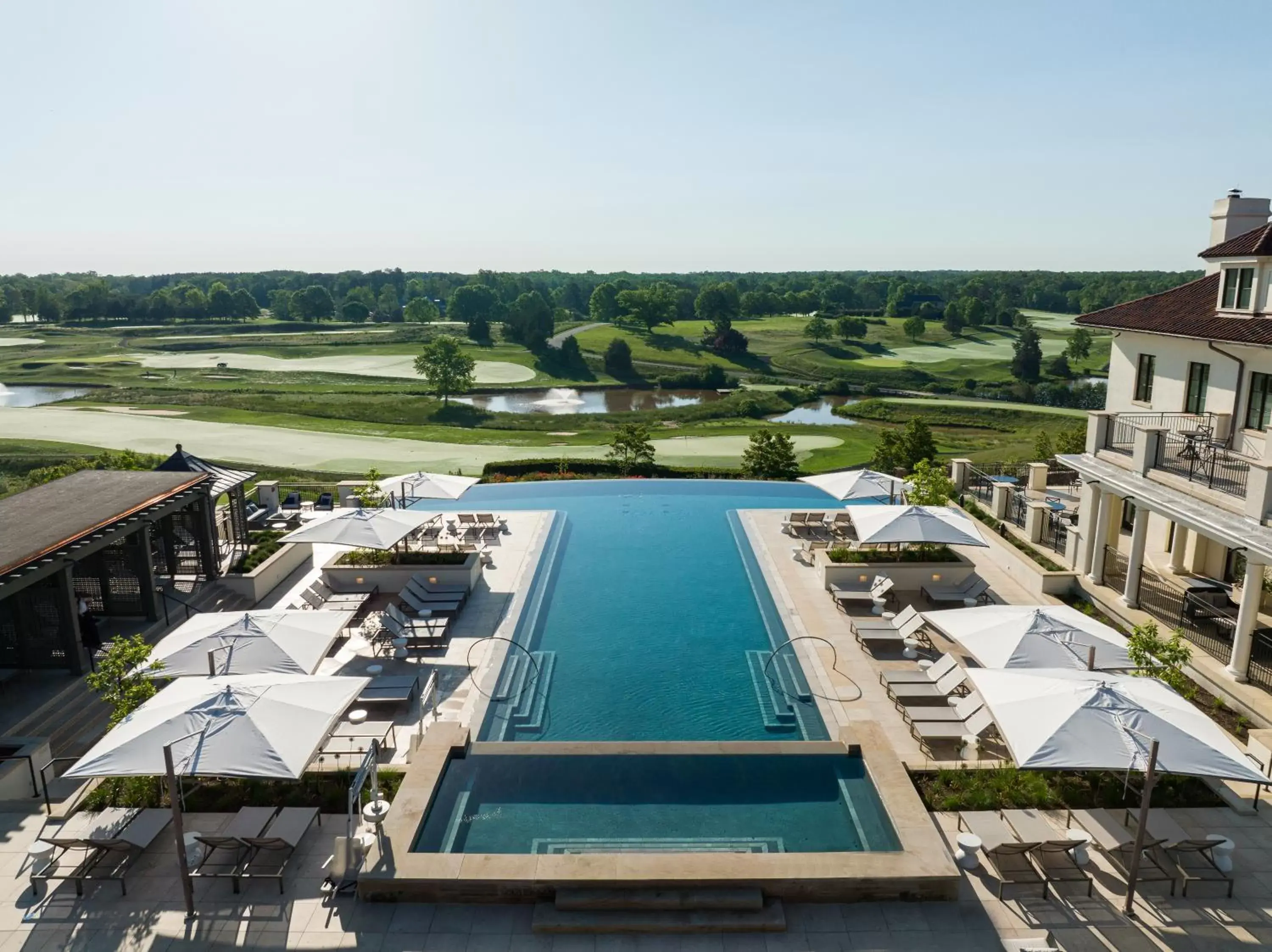 Swimming pool, Pool View in Keswick Hall