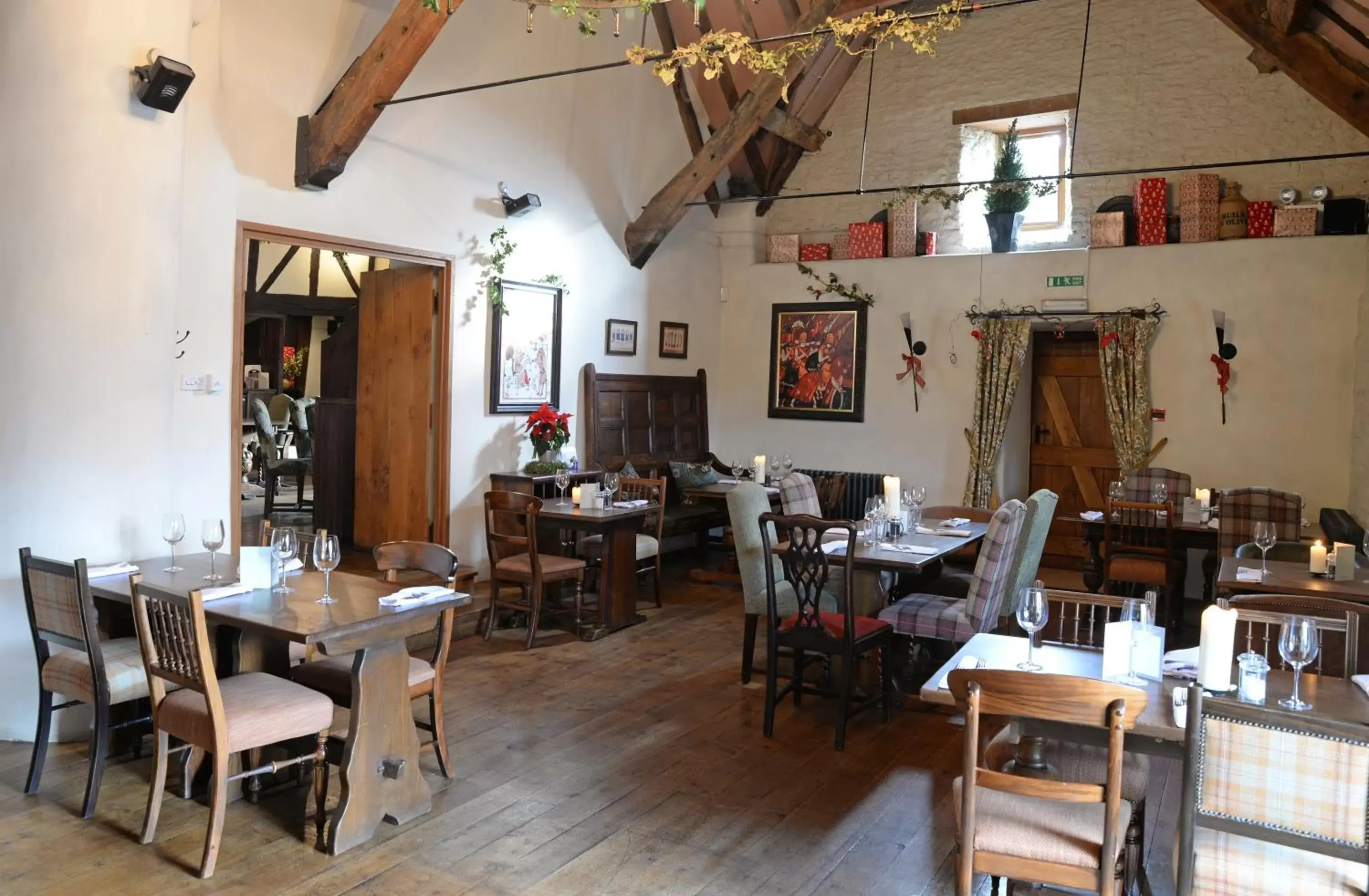 Dining area, Restaurant/Places to Eat in The George Inn & Plaine