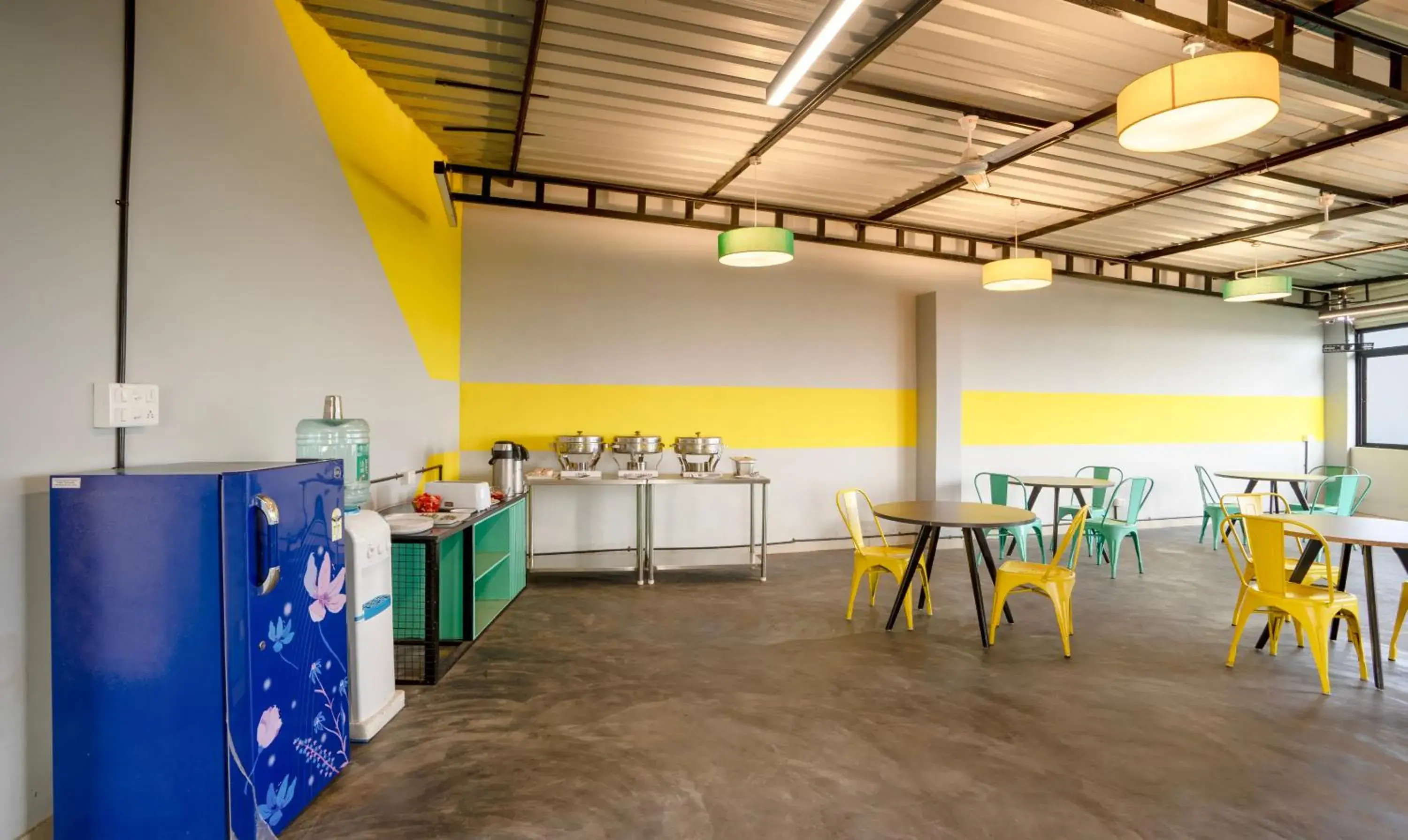 Dining area in Hotel Vijaya Residency