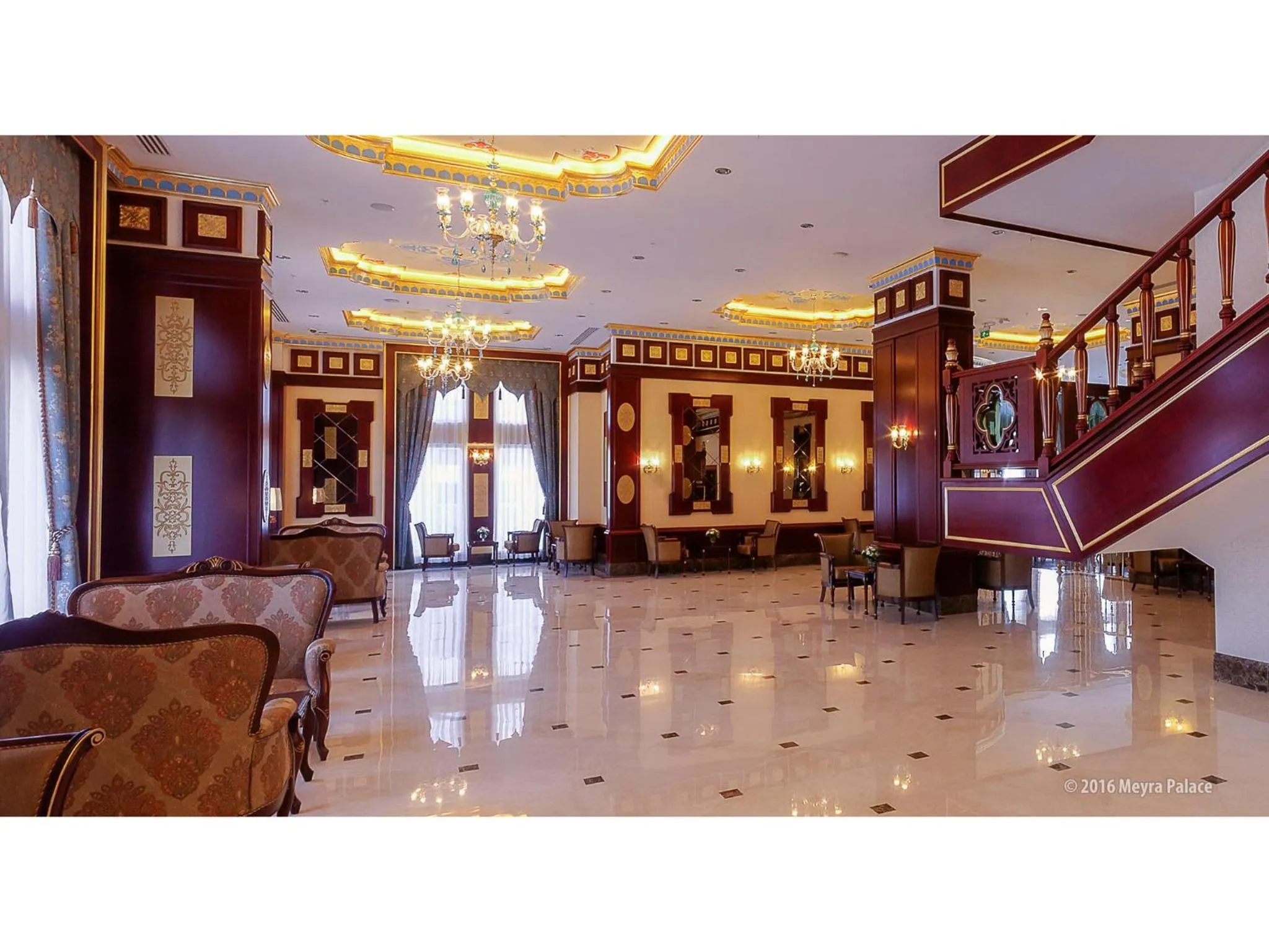 Lobby or reception in Meyra Palace