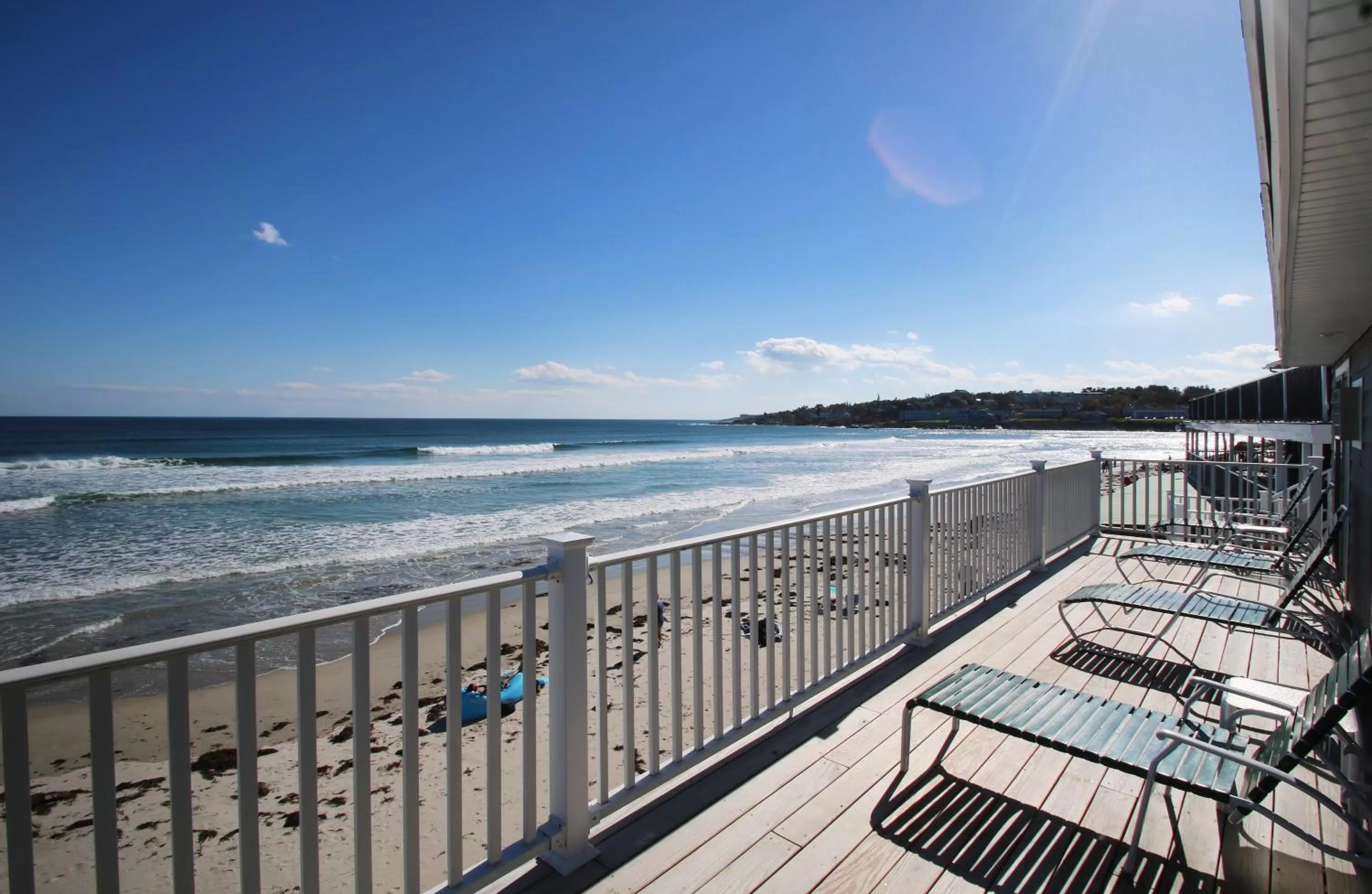 Balcony/Terrace in Norseman Resort on the Beach