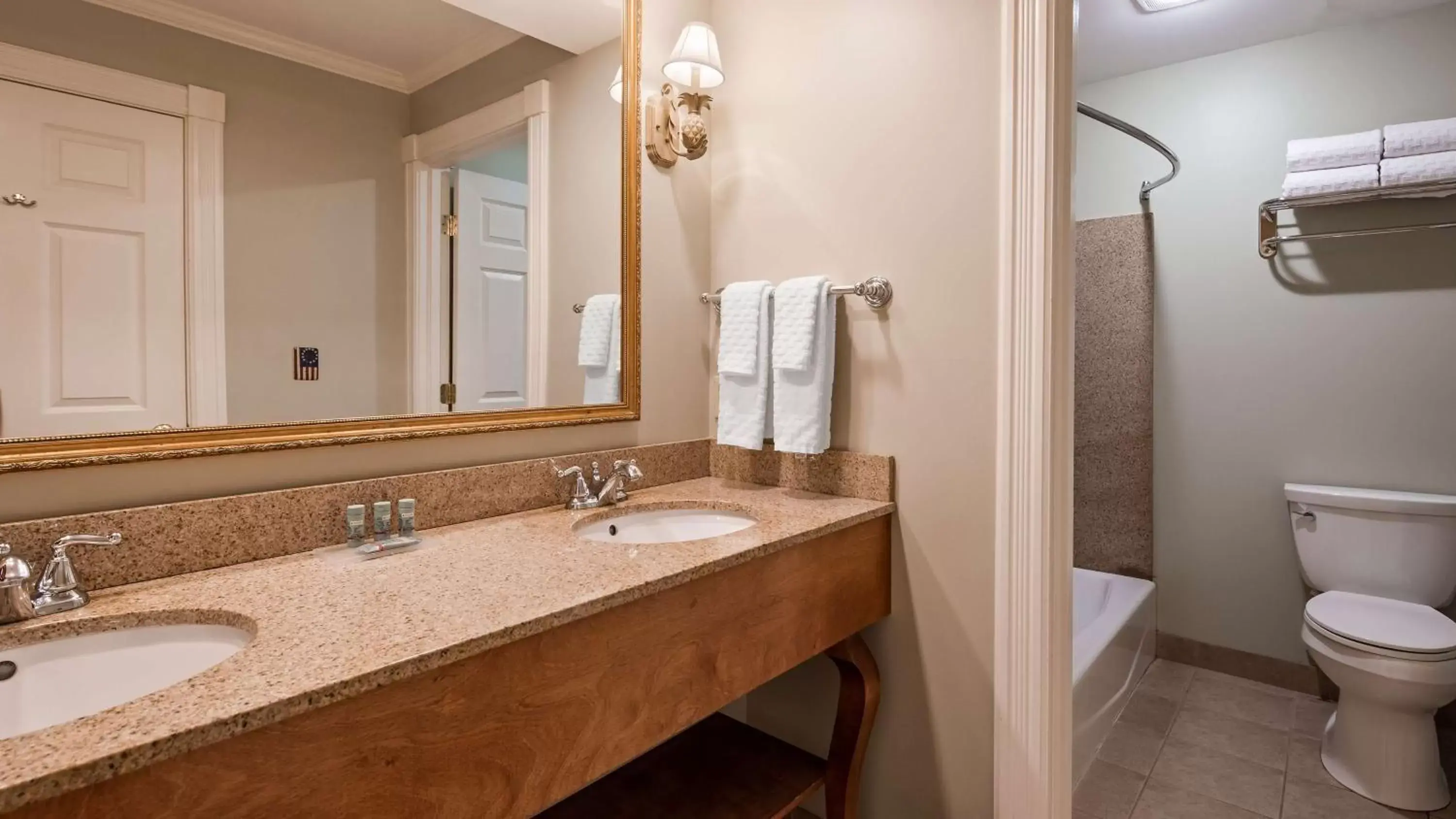 Bathroom in Best Western White House Inn