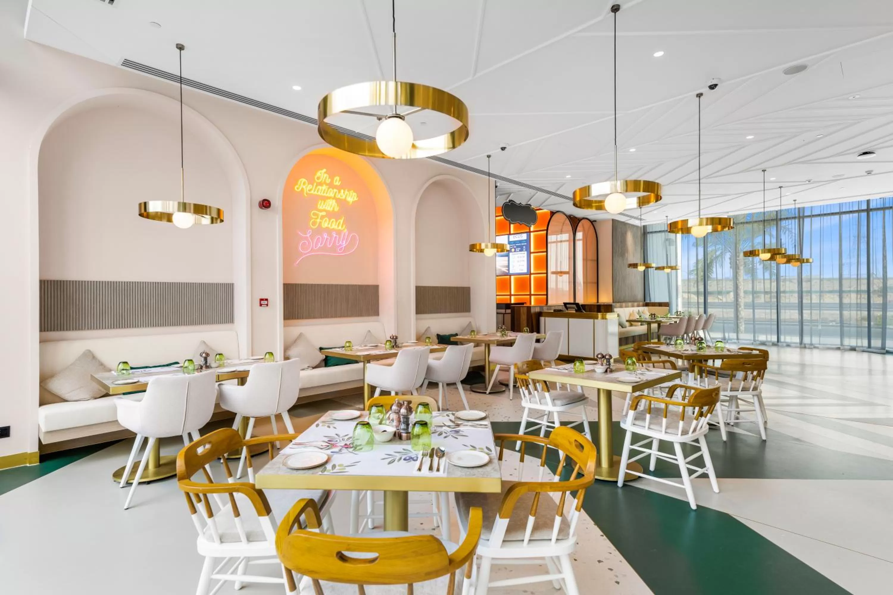 Restaurant/places to eat in Ecos Dubai Hotel at Al Furjan
