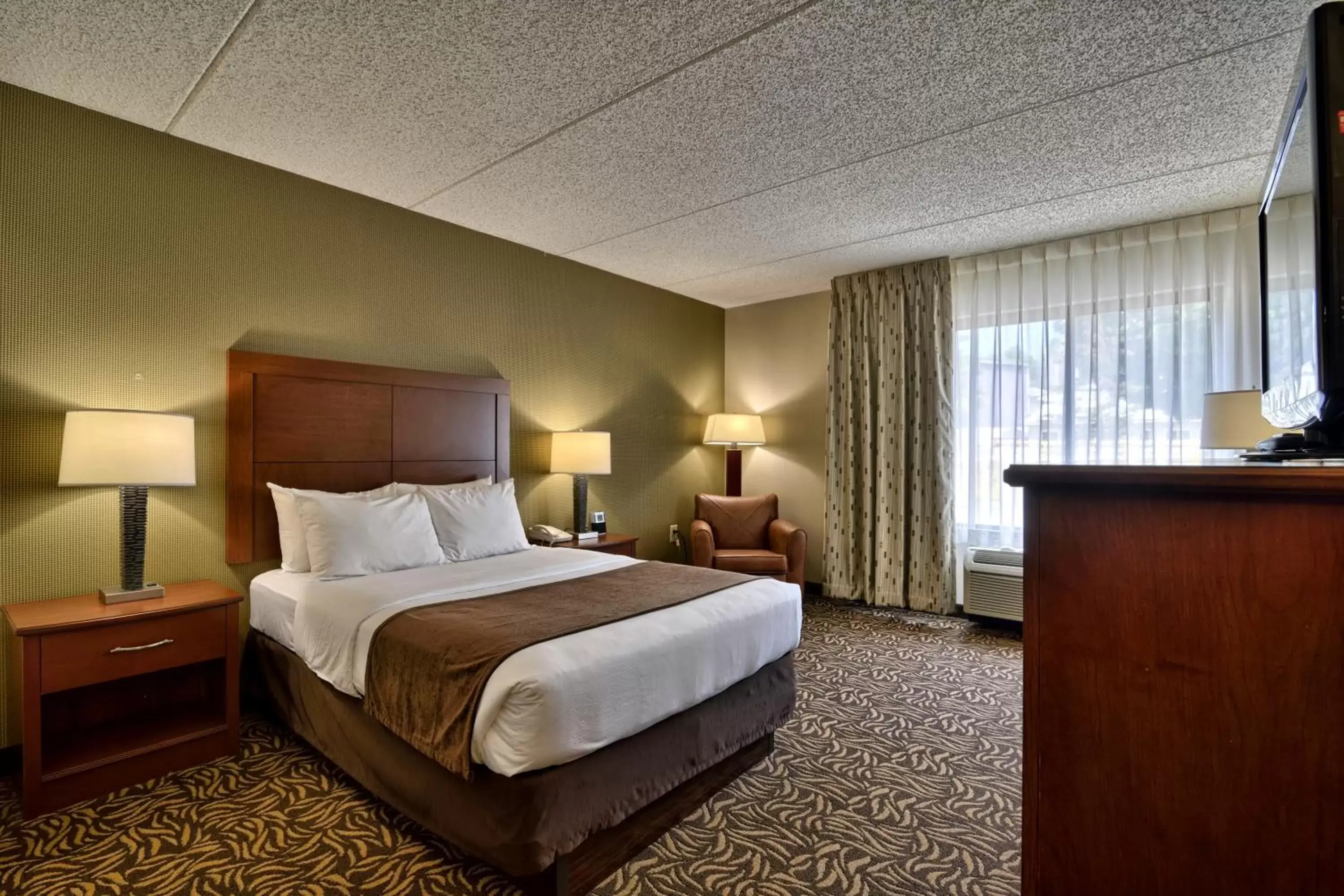 Bed in Clarion Inn & Suites - University Area