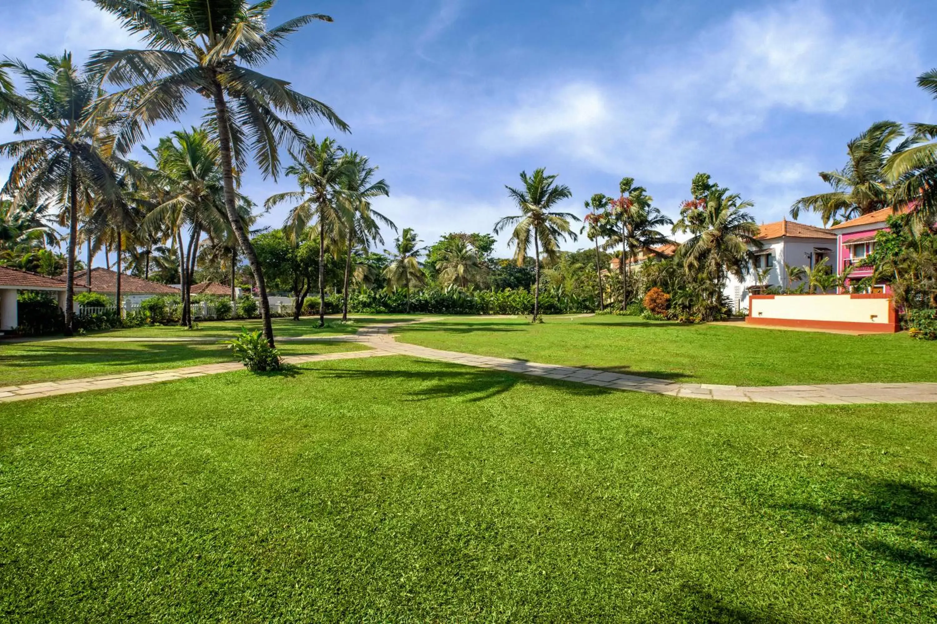 Garden in Radisson Blu Resort, Goa