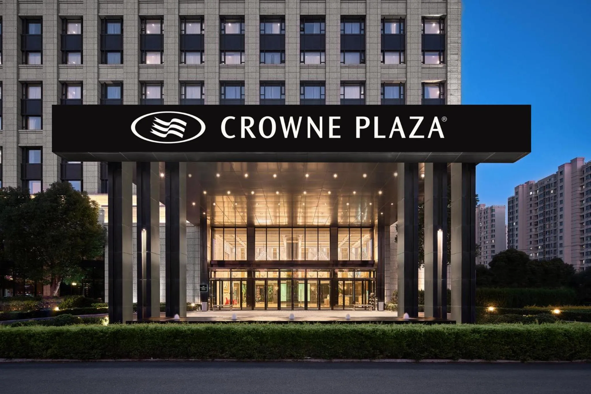 Property building in Crowne Plaza Shanghai Jinshan by IHG