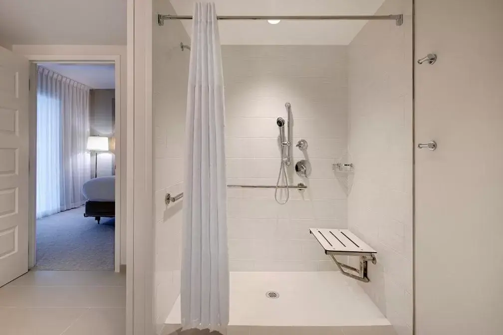 Bathroom in Embassy Suites St Augustine Beach Oceanfront Resort