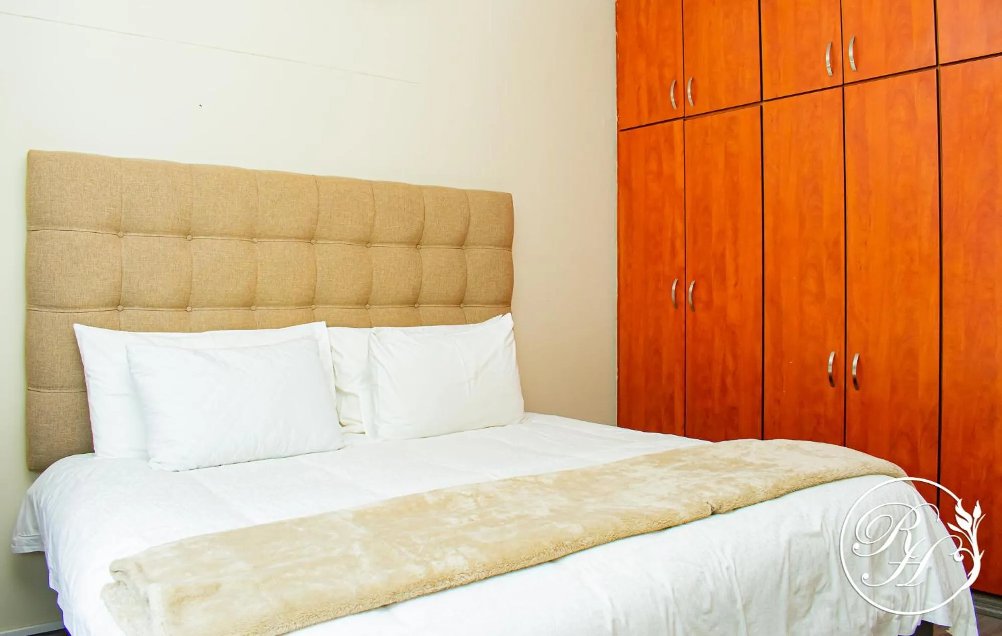 Bed in Roseland House Self Catering