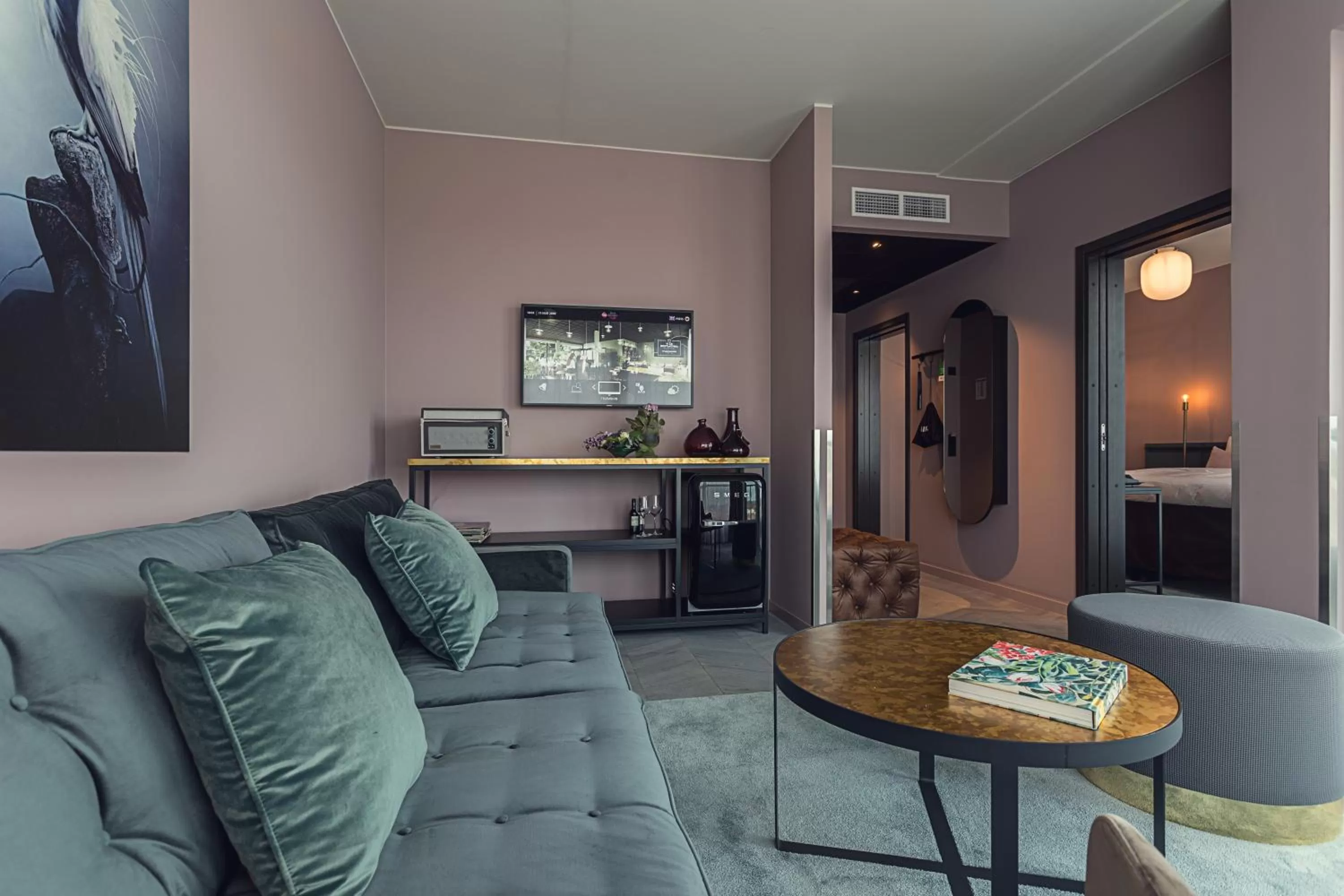 Communal lounge/ TV room in Best Western Plus Hus 57