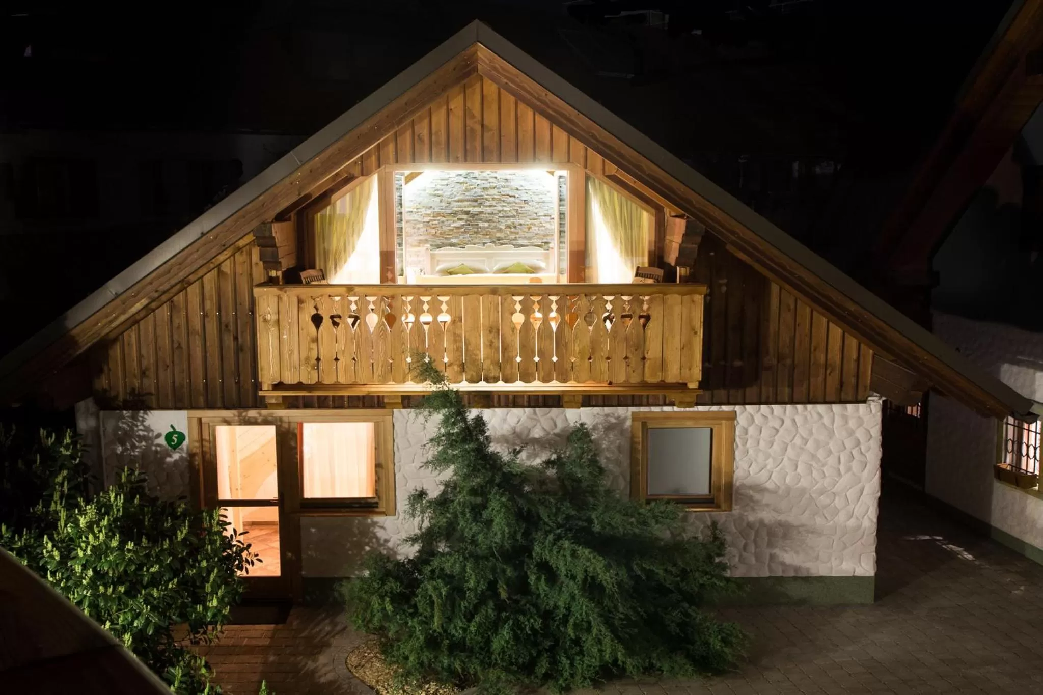 Garden in Penzion Berc