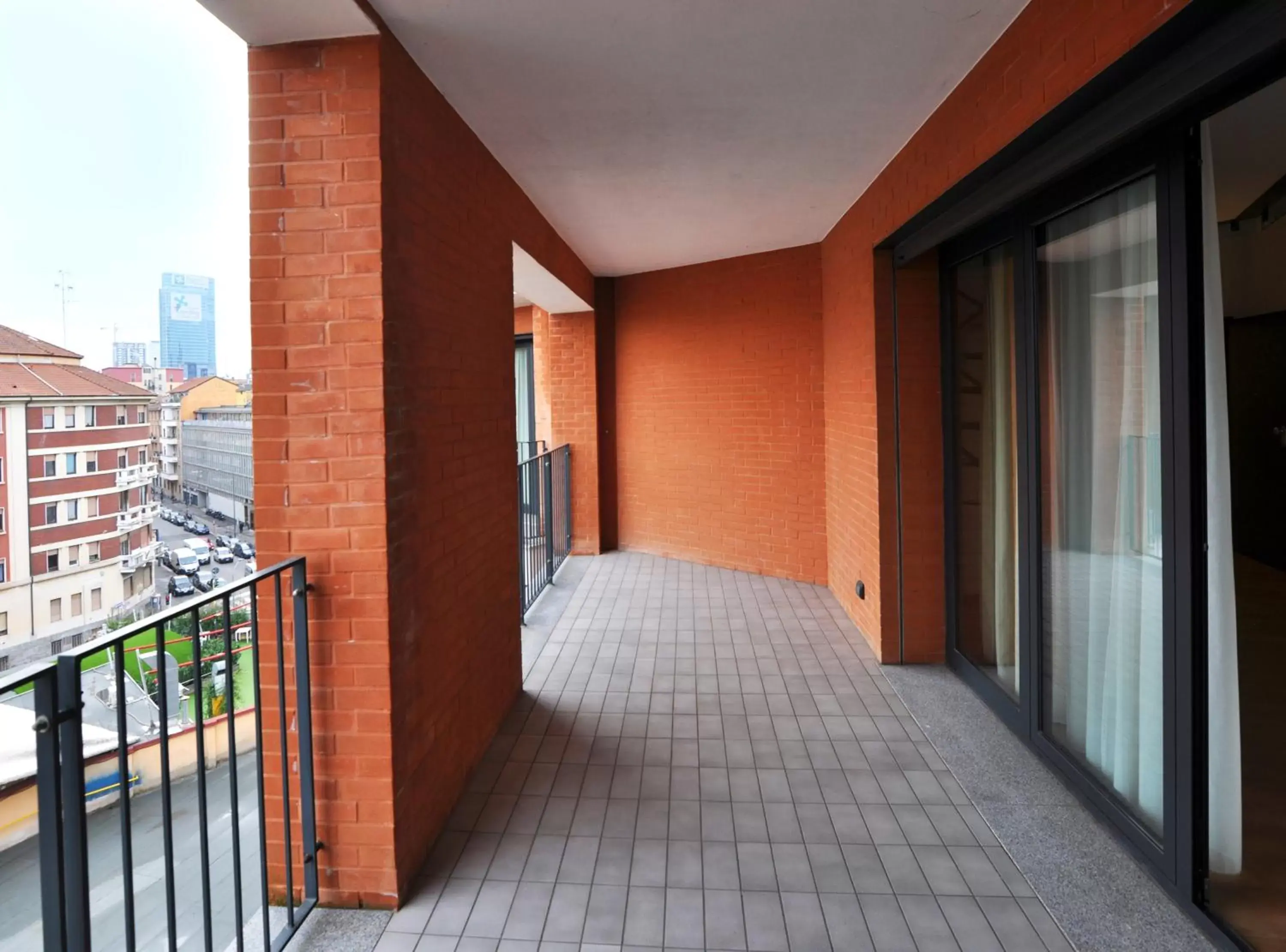 Balcony/Terrace in BB Hotels Aparthotel Isola