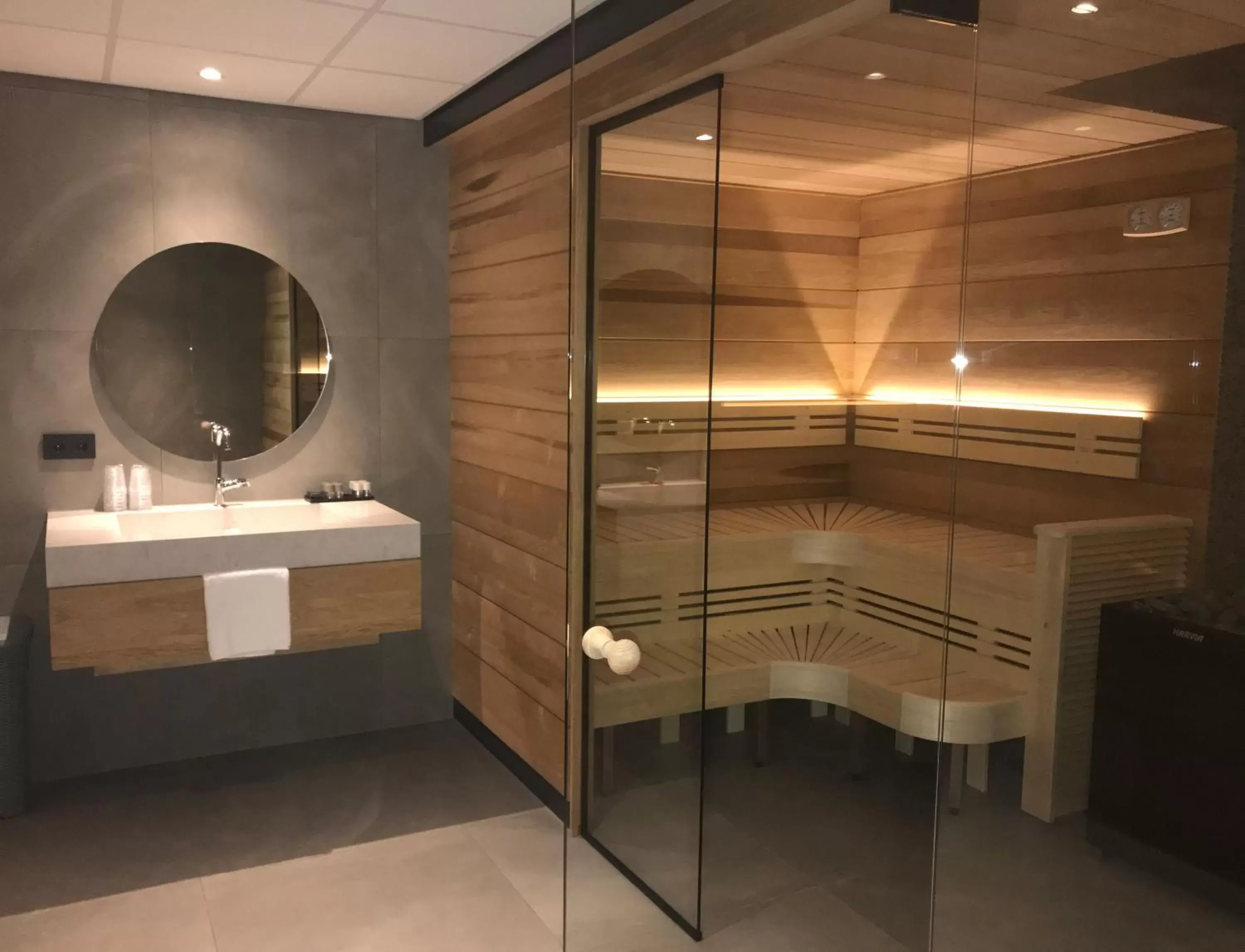 Sauna, Bathroom in Van der Valk Hotel Leeuwarden