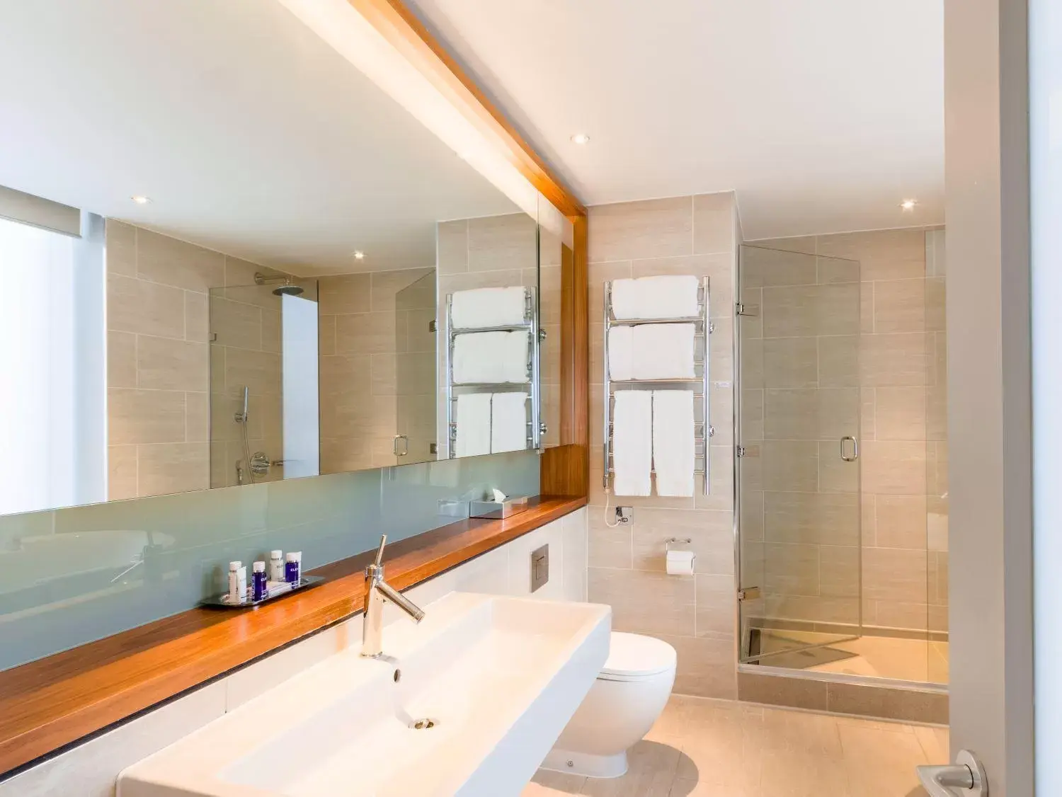 Shower, Bathroom in Clayton Hotel London Wall