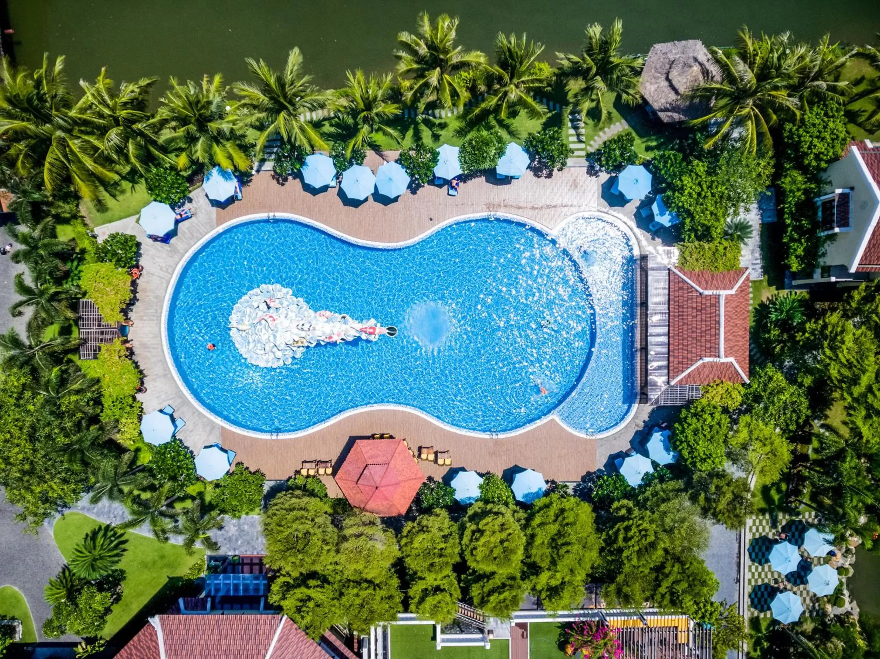 Swimming pool, Bird's-eye View in Koi Resort & Spa Hoi An