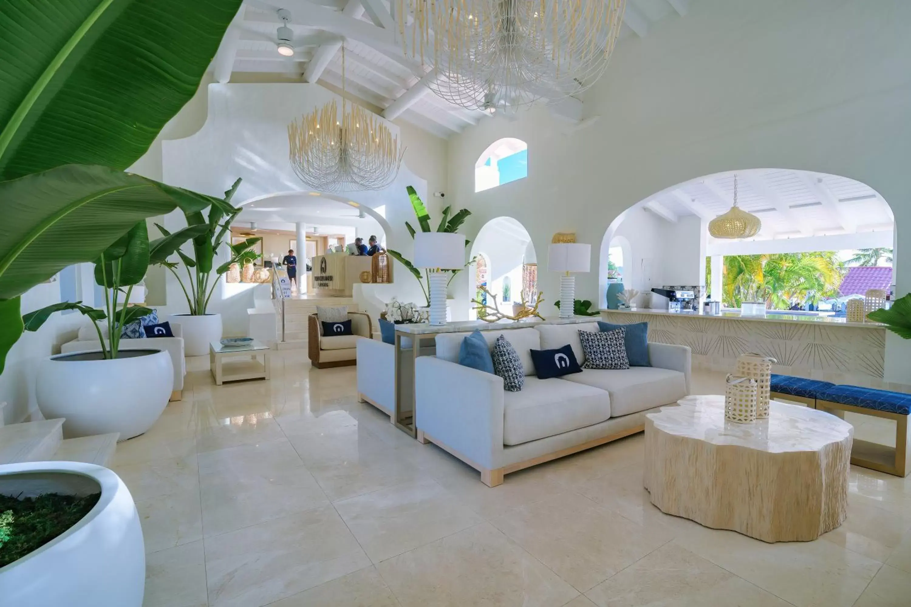 Lobby or reception, Seating Area in Windjammer Landing Villa Beach Resort