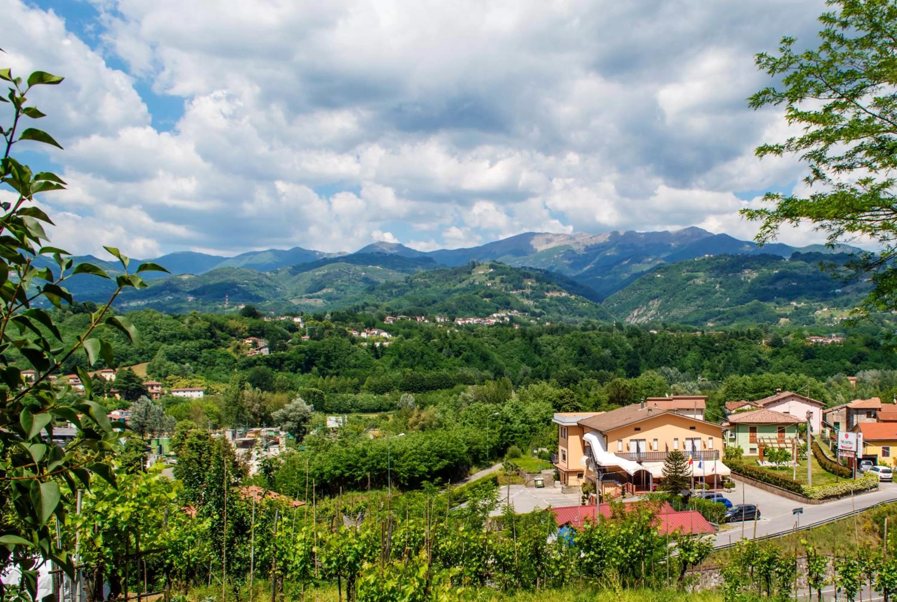 Facade/entrance in Hotel Tre Castelli
