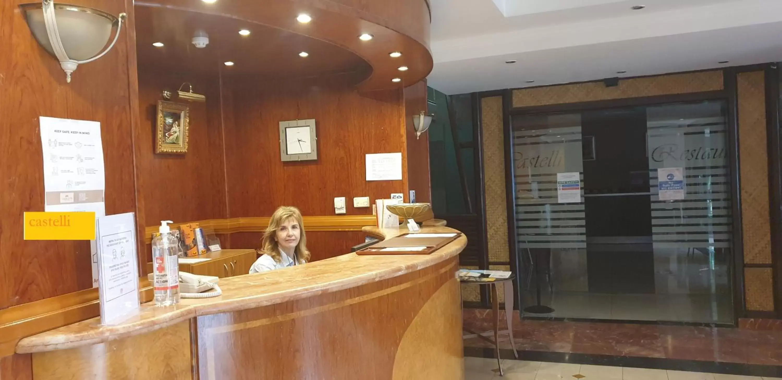 Staff, Lobby/Reception in Castelli Hotel Nicosia