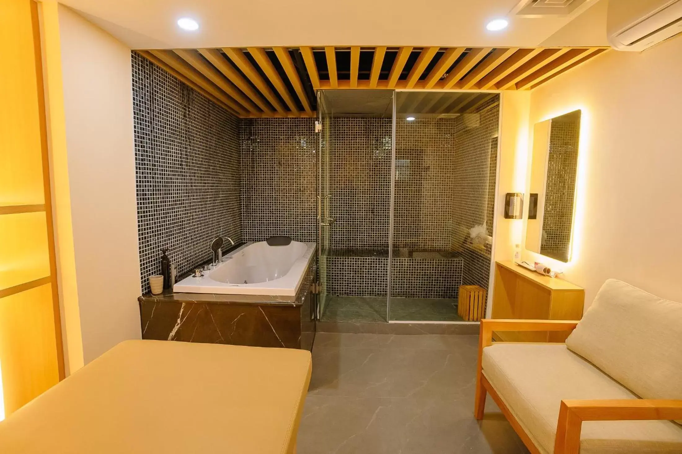 Bathroom in Bao Son International Hotel