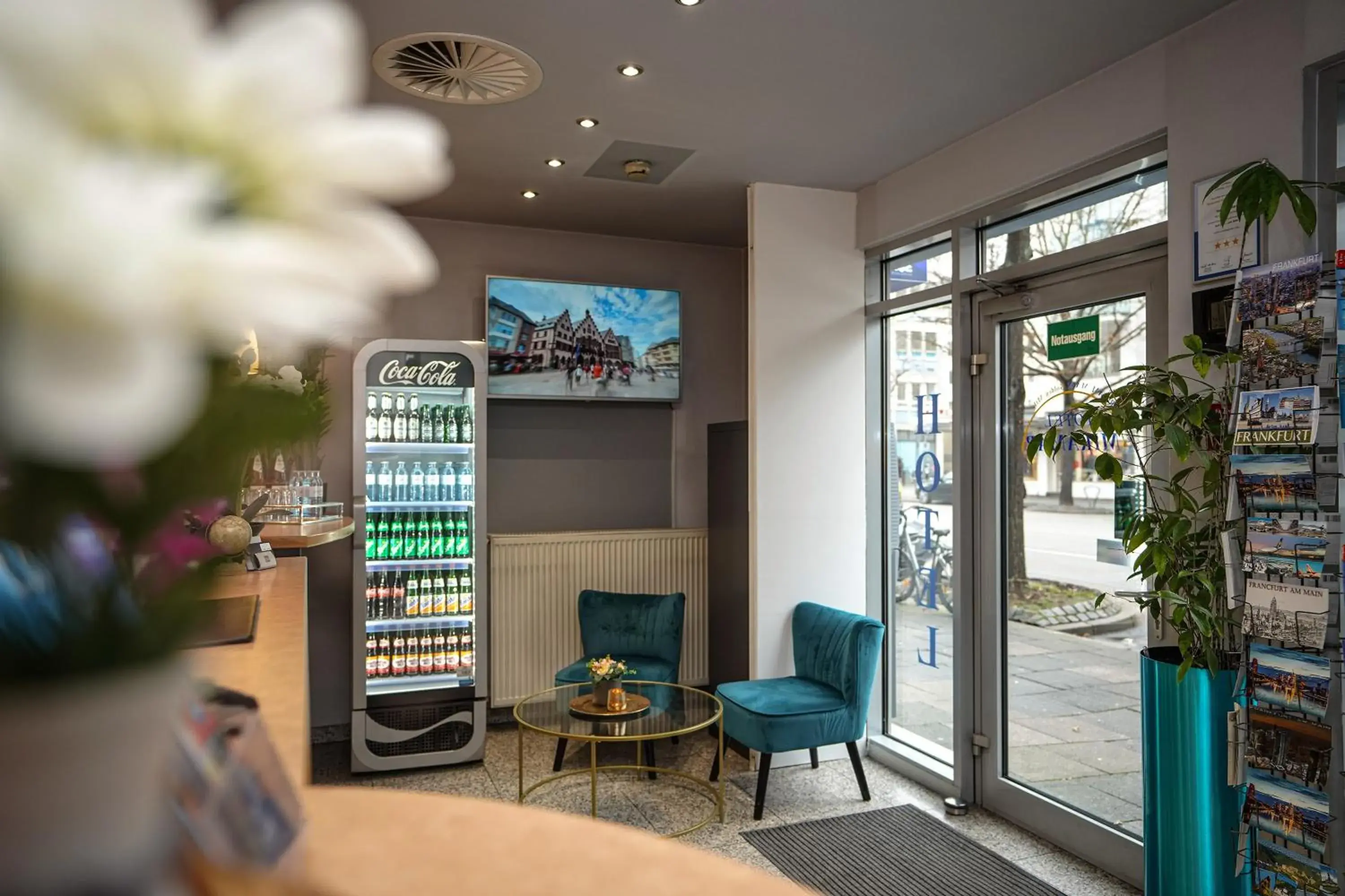 Lobby or reception in Hotel Miramar am Römer Lobby or reception in Hotel Miramar am Römer