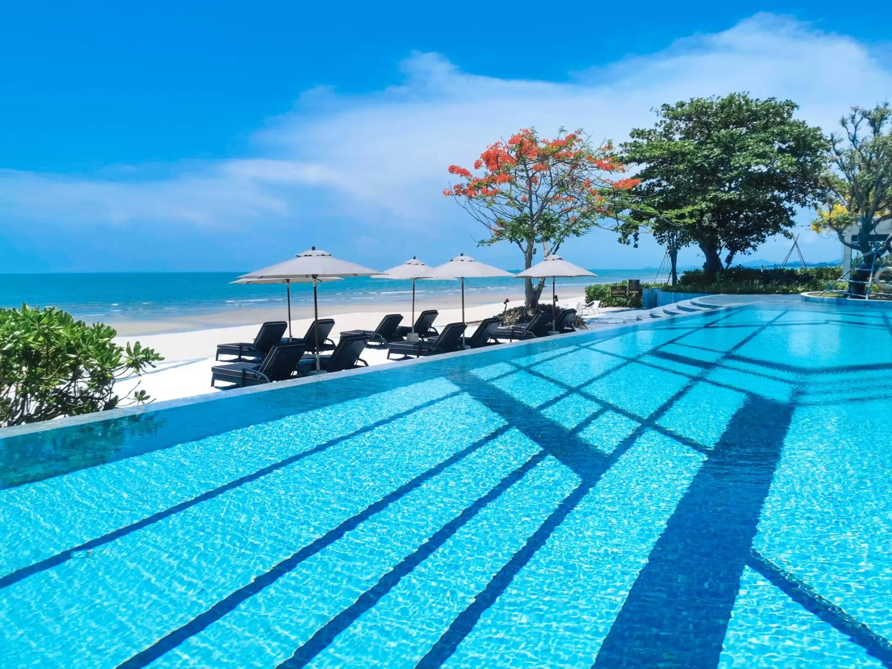 View (from property/room), Swimming Pool in Baba Beach Club Hua Hin Luxury Pool Villa by Sri panwa