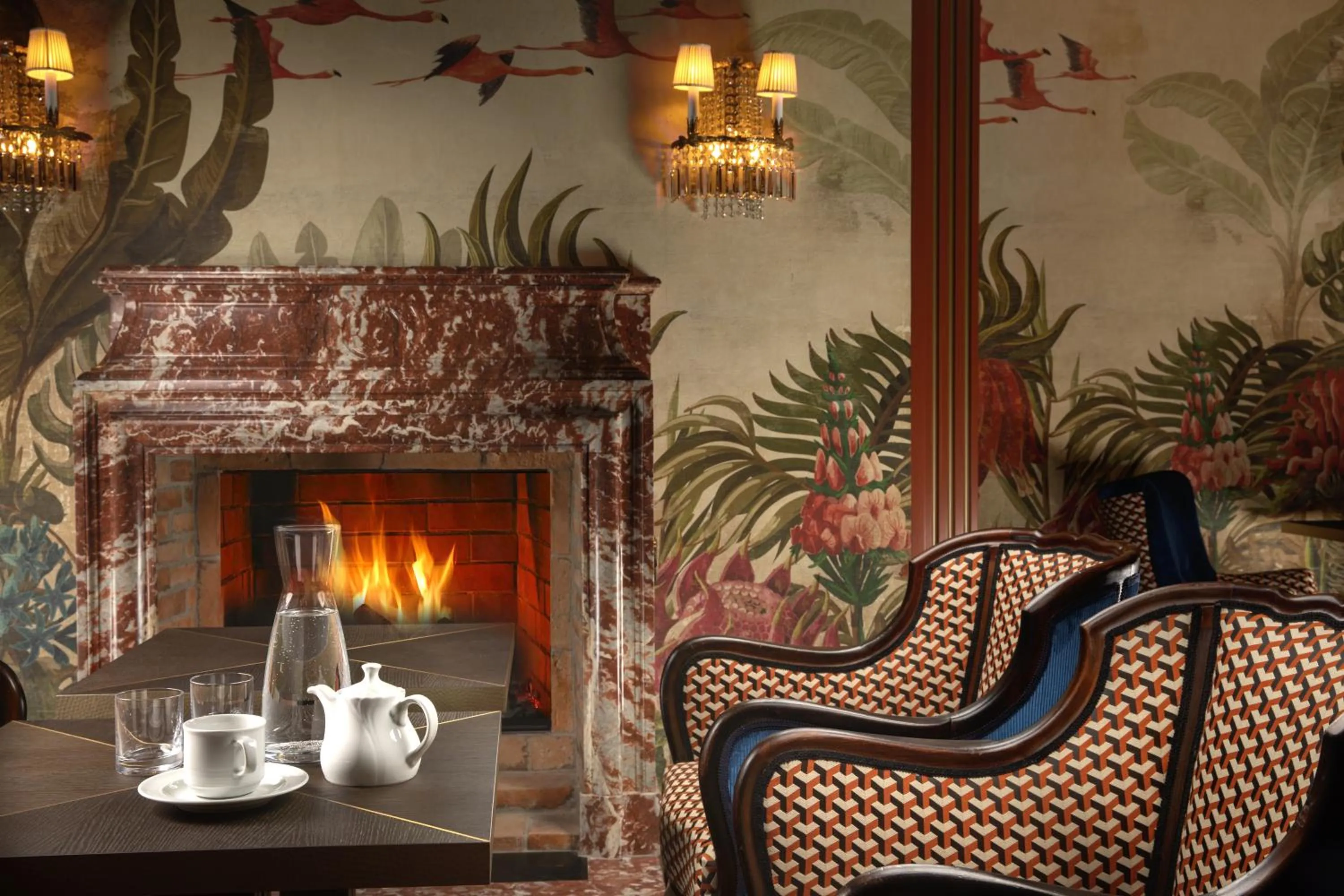 Seating area in Hotel Alpha Wien