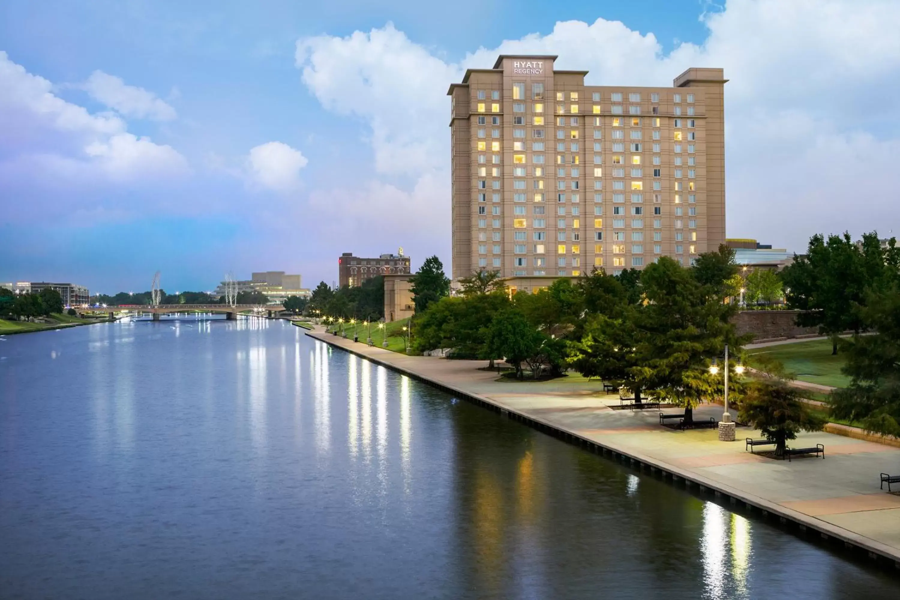 Property building in Hyatt Regency Wichita