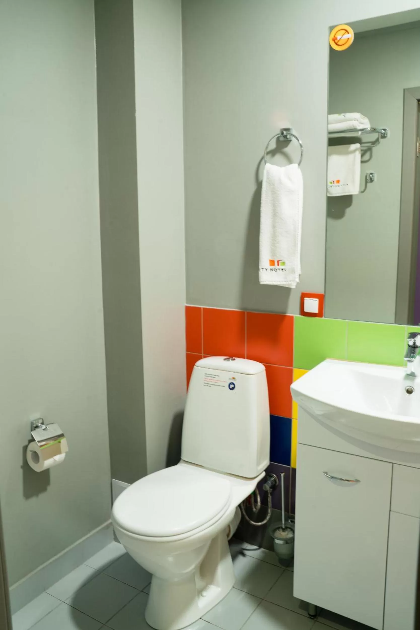 Bathroom in City Hotel Shymkent