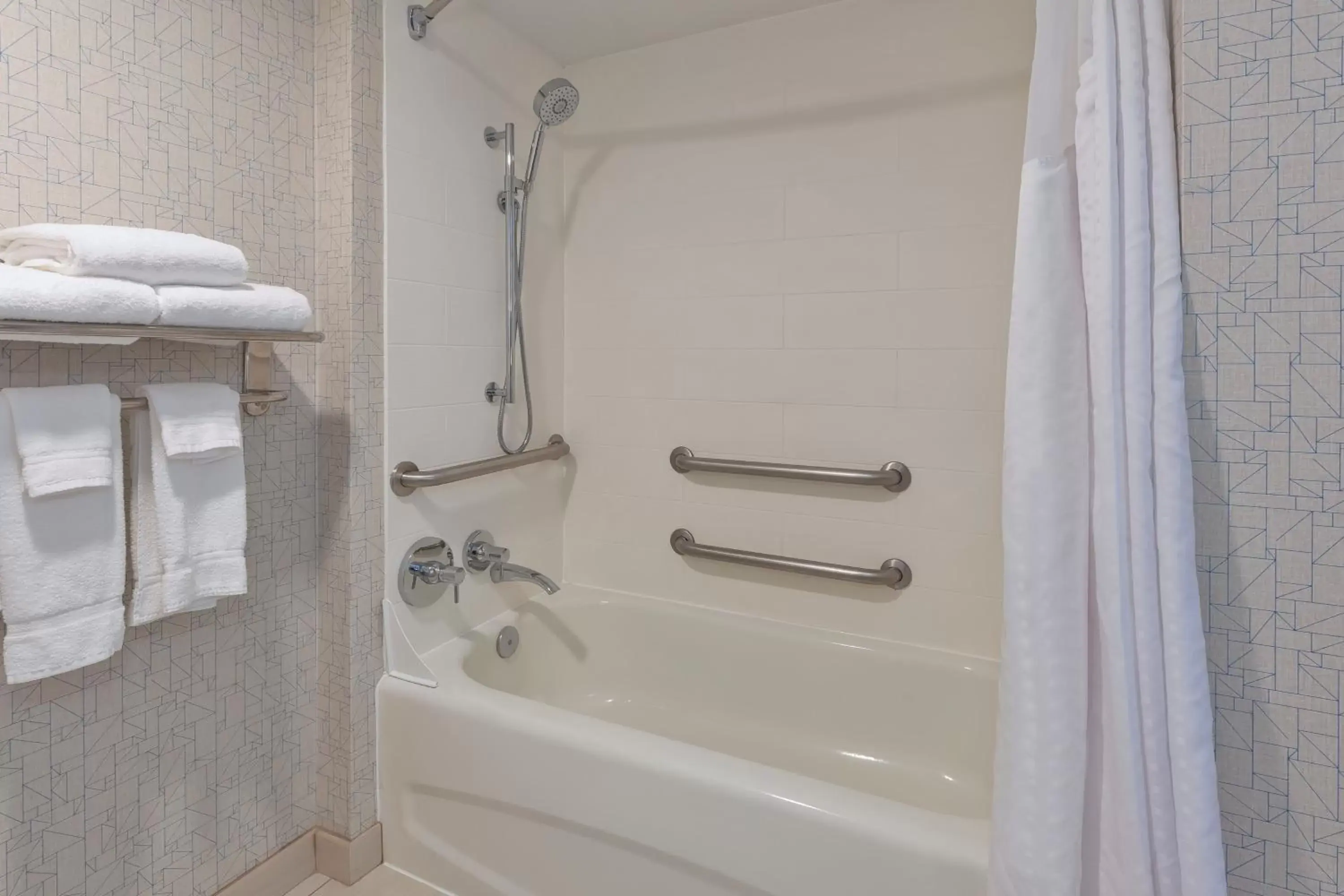 Bathroom in Holiday Inn Express Blacksburg, an IHG Hotel