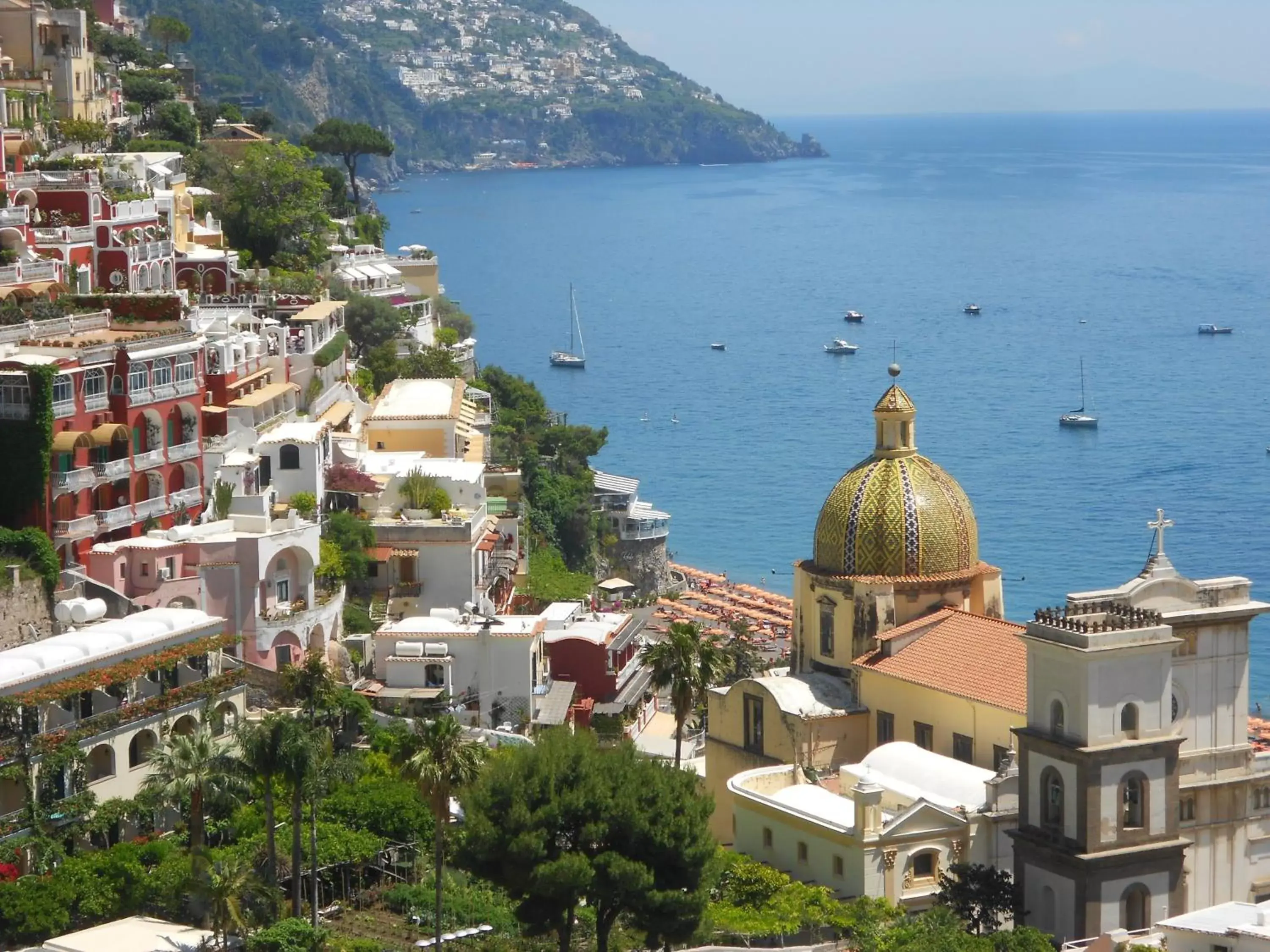 City view, Bird's-eye View in Casa Guadagno