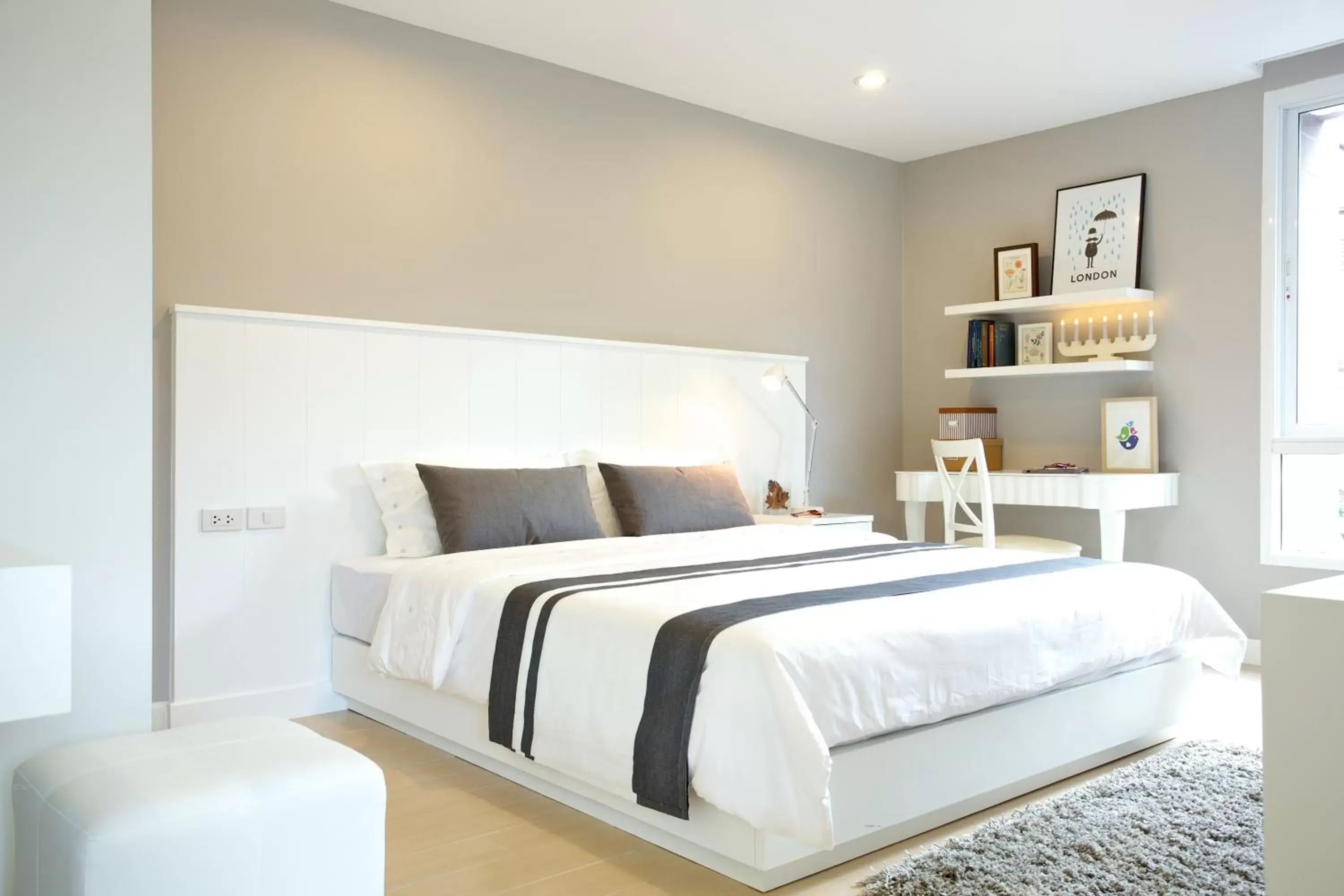 Bedroom, Bed in Cinnamon Residence SHA Plus