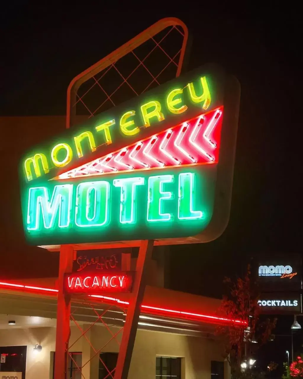 Property logo or sign in The Monterey Motel